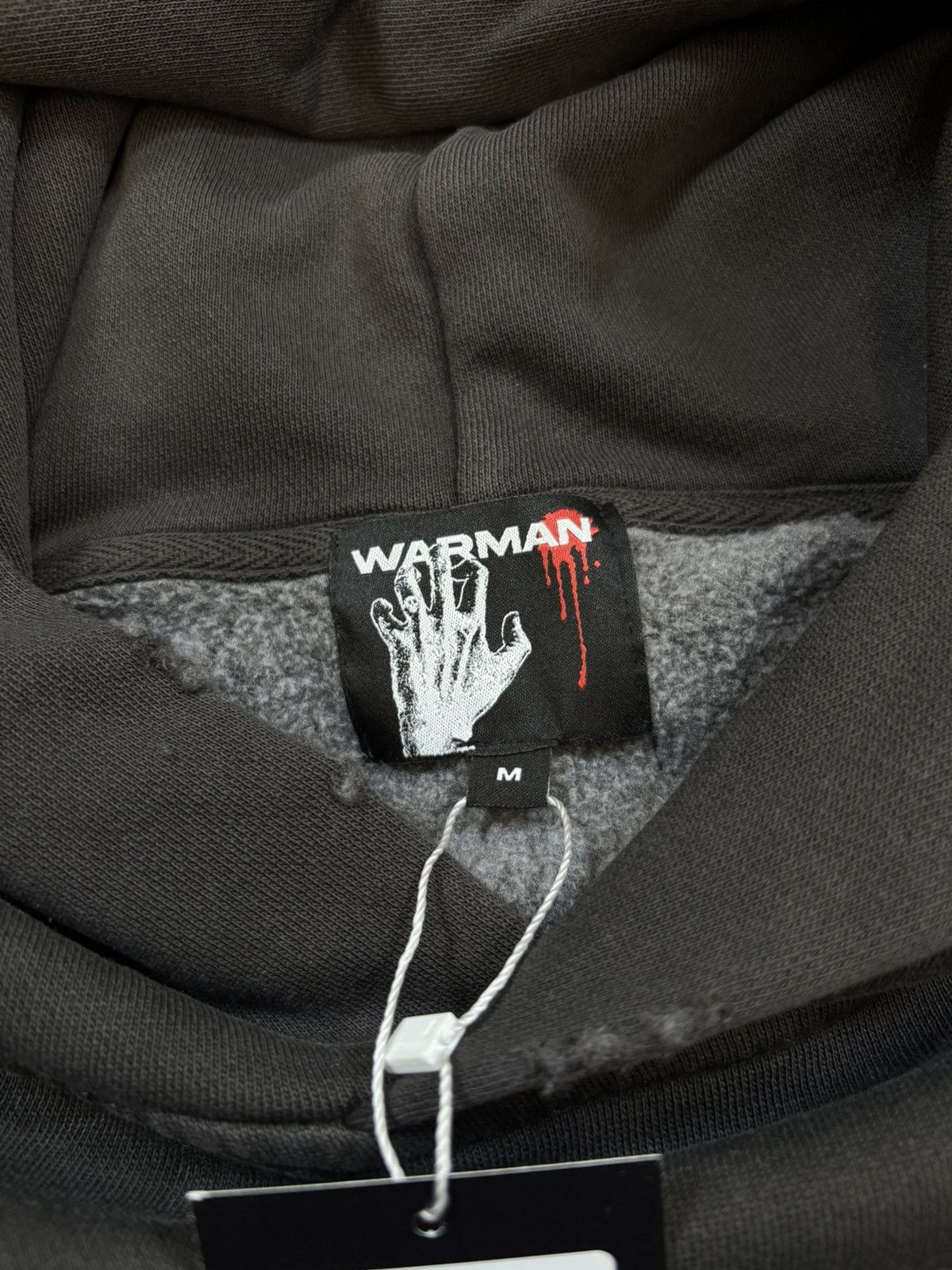 Other Warman Middle Fingers up Graphic Hoodie, Black Size US M / EU 48-50 / 2 - 7 Thumbnail