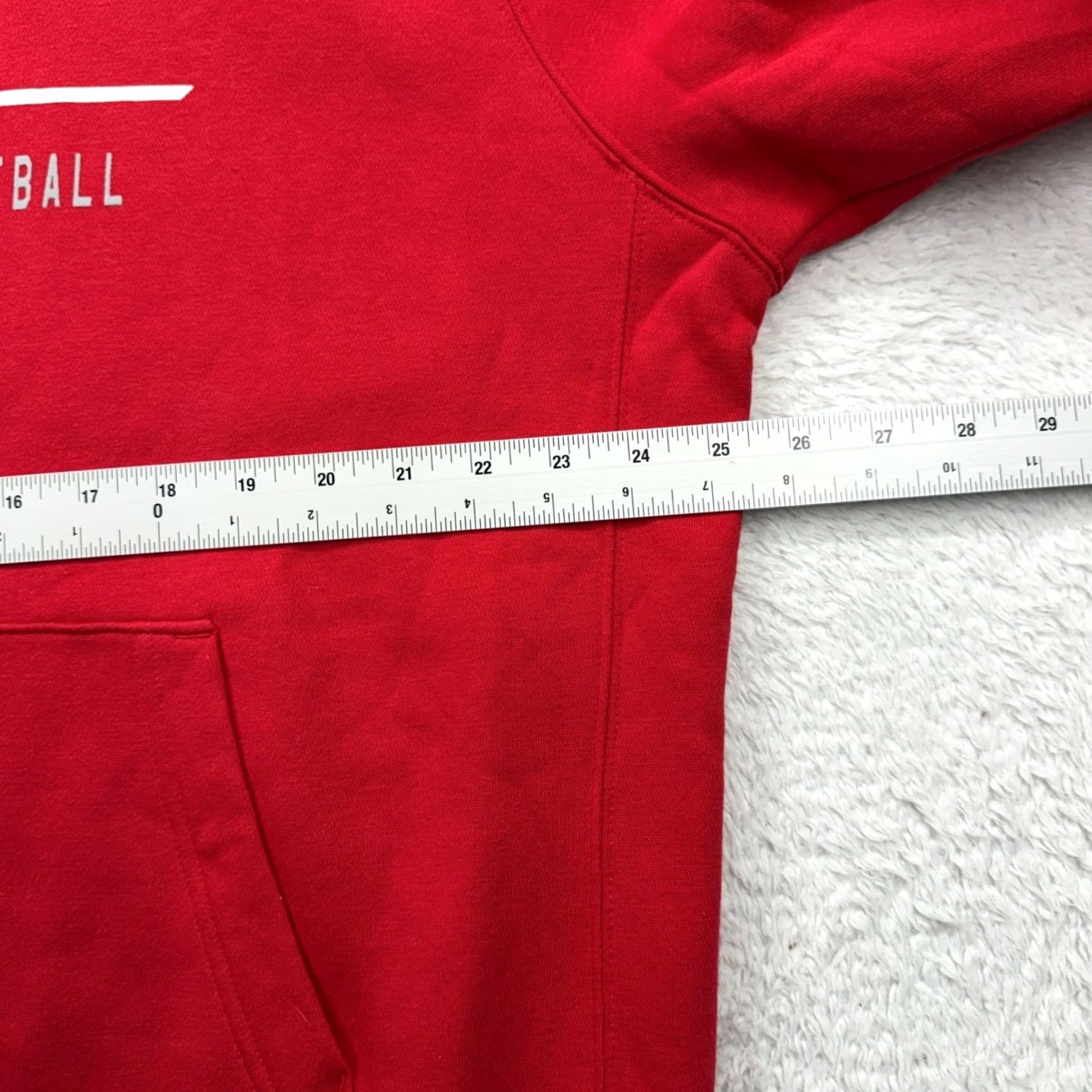 Nike NIKE Mens Red Canandaigua Basketball Hoodie Sweatshirt XL CJ1611-657 Size US XL / EU 56 / 4 - 6 Thumbnail