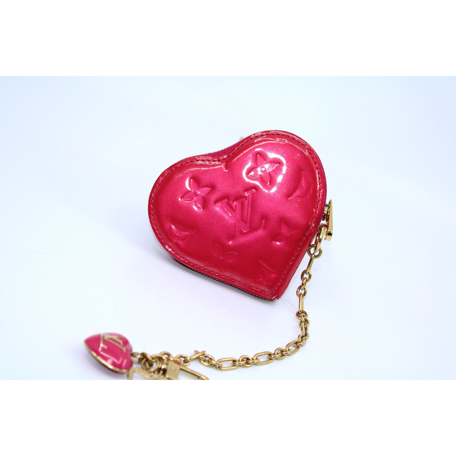 Louis Vuitton LOUIS VUITTON Porte Monet Cour M93562 Vernis Heart Coin Rose Size ONE SIZE - 2 Thumbnail