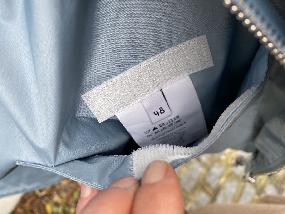 Balenciaga Balenciaga Paris SS12 Pale Blue Windbreaker Size US M / EU 48-50 / 2 - 14 Thumbnail