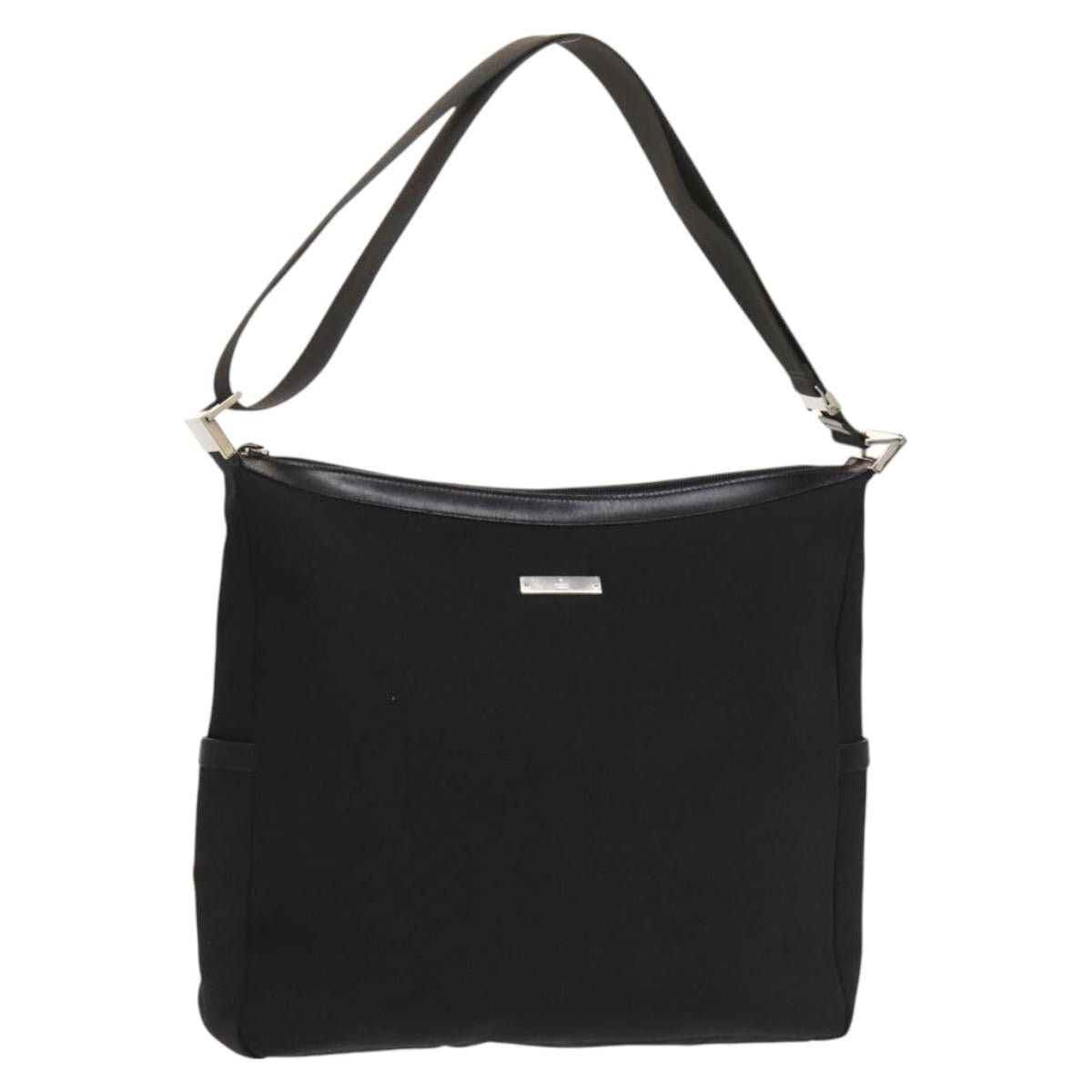 Gucci GUCCI Shoulder Bag Canvas Black Silver Size ONE SIZE - 1 Thumbnail