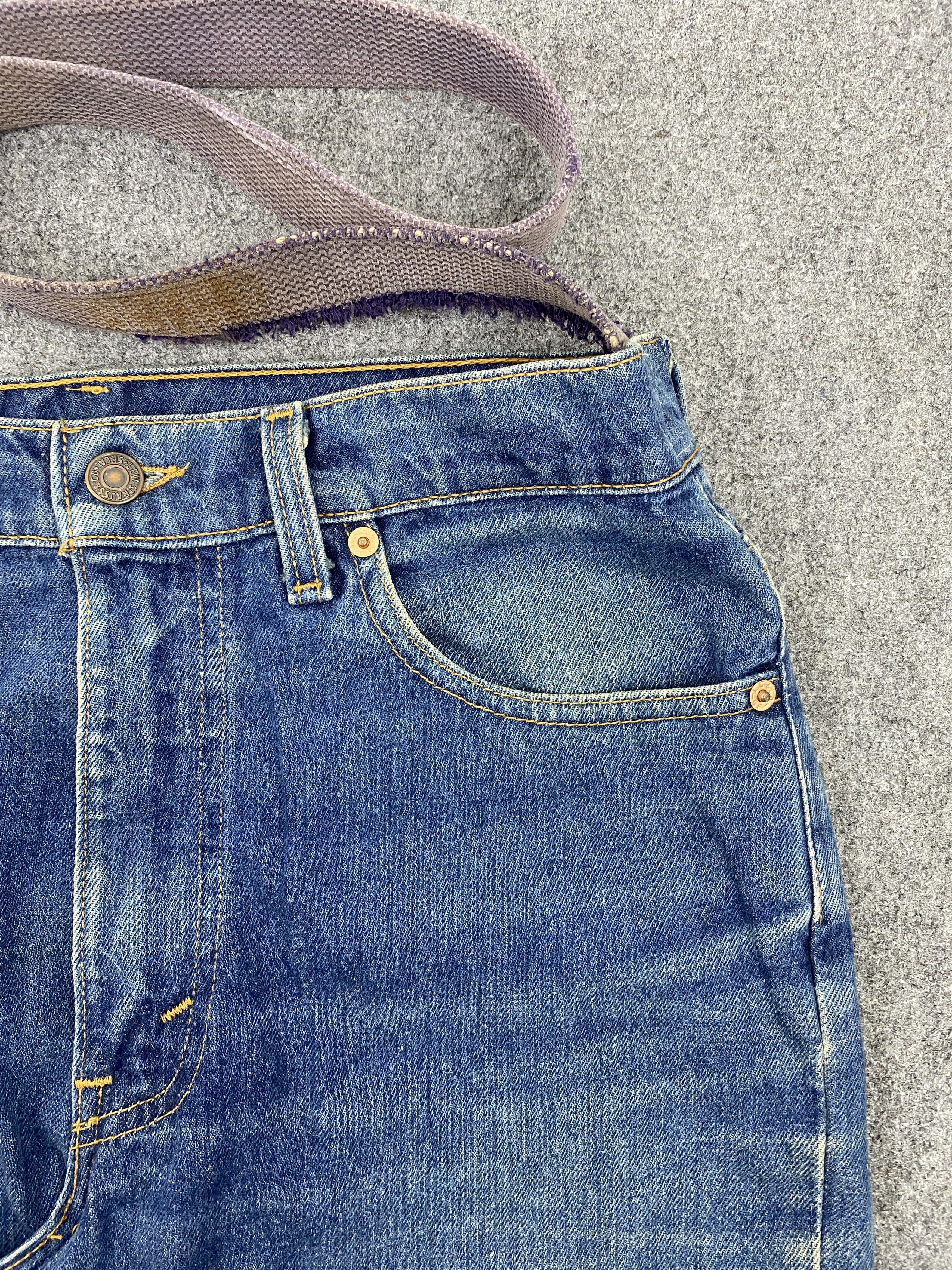 Handmade × Levi's × Vintage Vintage Levi's Jeans Custom Handmade Cossbody Bag BG0105 Size ONE SIZE - 5 Thumbnail