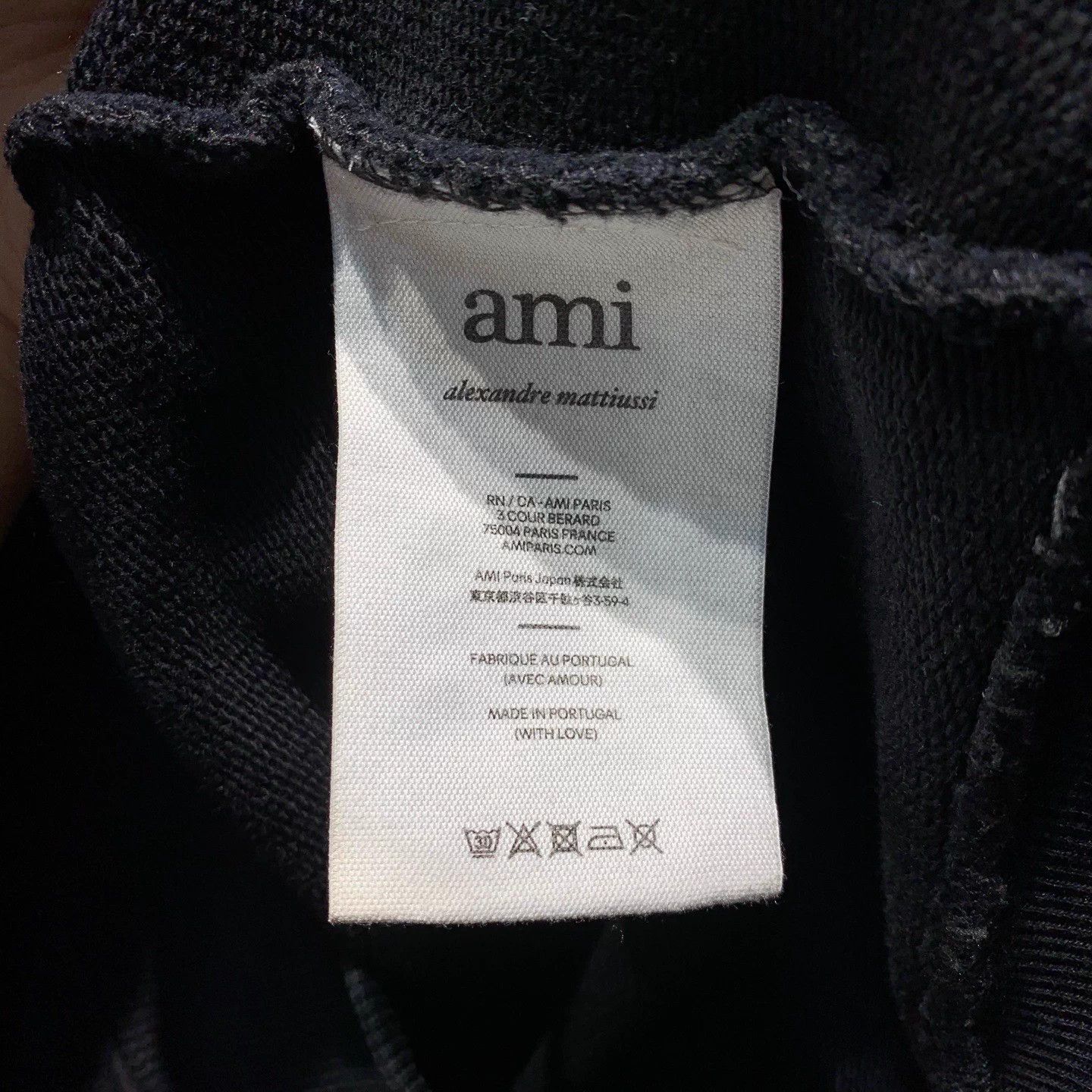 AMI Ami x Talu New Chest Logo Black Hoodie Size US L / EU 52-54 / 3 - 4 Thumbnail