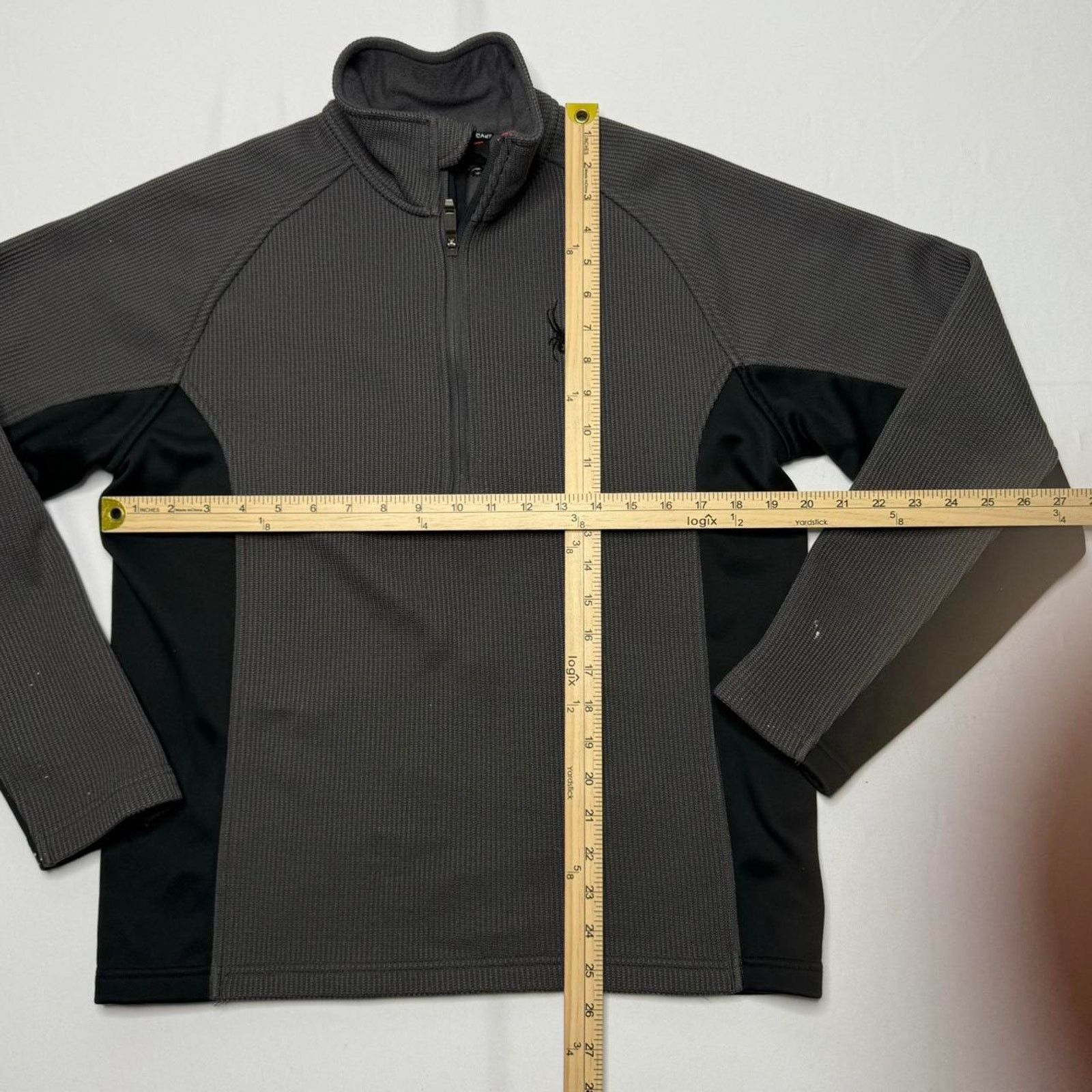 Spyder Spyder Gray Core Sweater 1/4 Zip Fleece Pullover Mens Size S Size US S / EU 44-46 / 1 - 5 Thumbnail