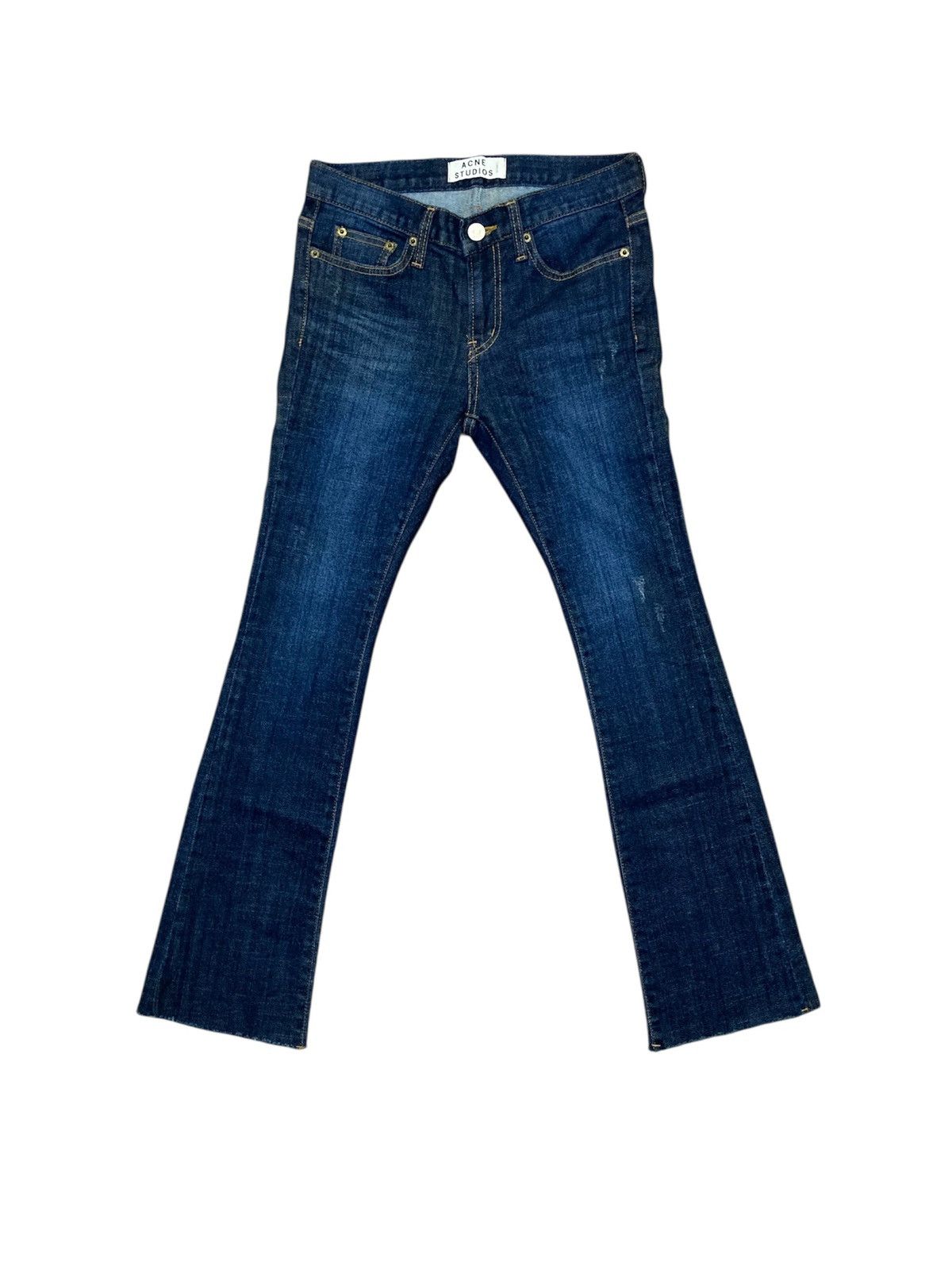 Acne Studios Cropped Bootcut Jeans Size 28" / US 6 / IT 42 - 1 Thumbnail
