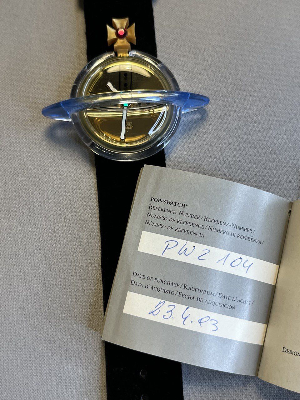 Swatch 'Orb' by Vivienne Westwood (PWZ104, 1991)