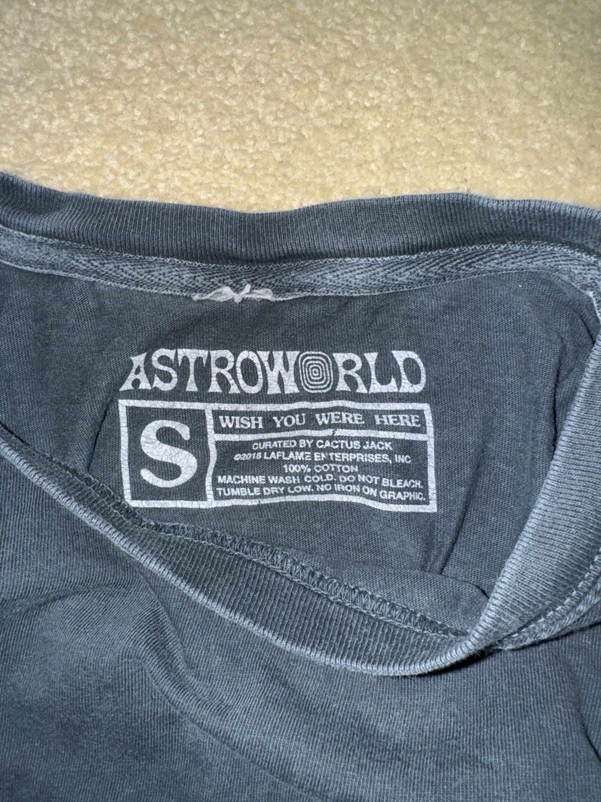 Band Tees Travis Scott Astroworld Tee Size US S / EU 44-46 / 1 - 3 Thumbnail