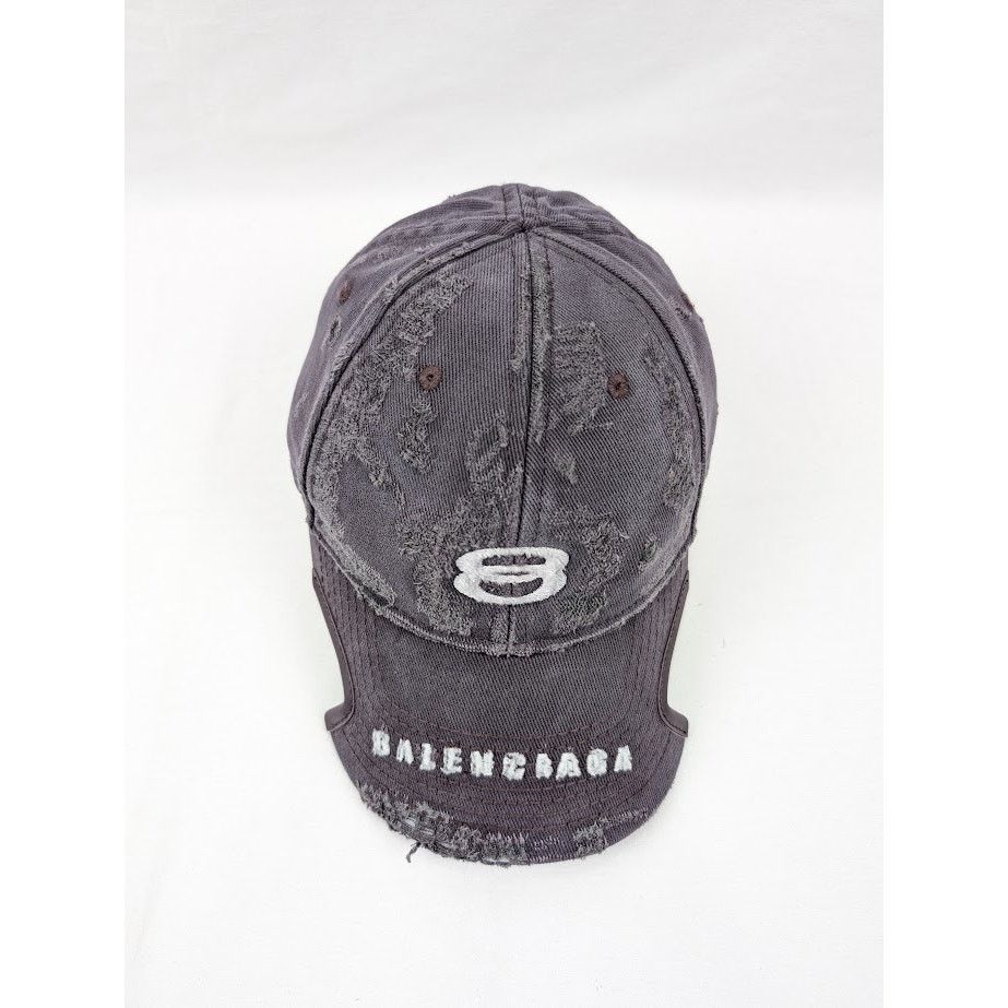 Balenciaga o1rshd1 Size: M / Unity Cap / Hat in Faded Purple/White Size ONE SIZE - 2 Thumbnail