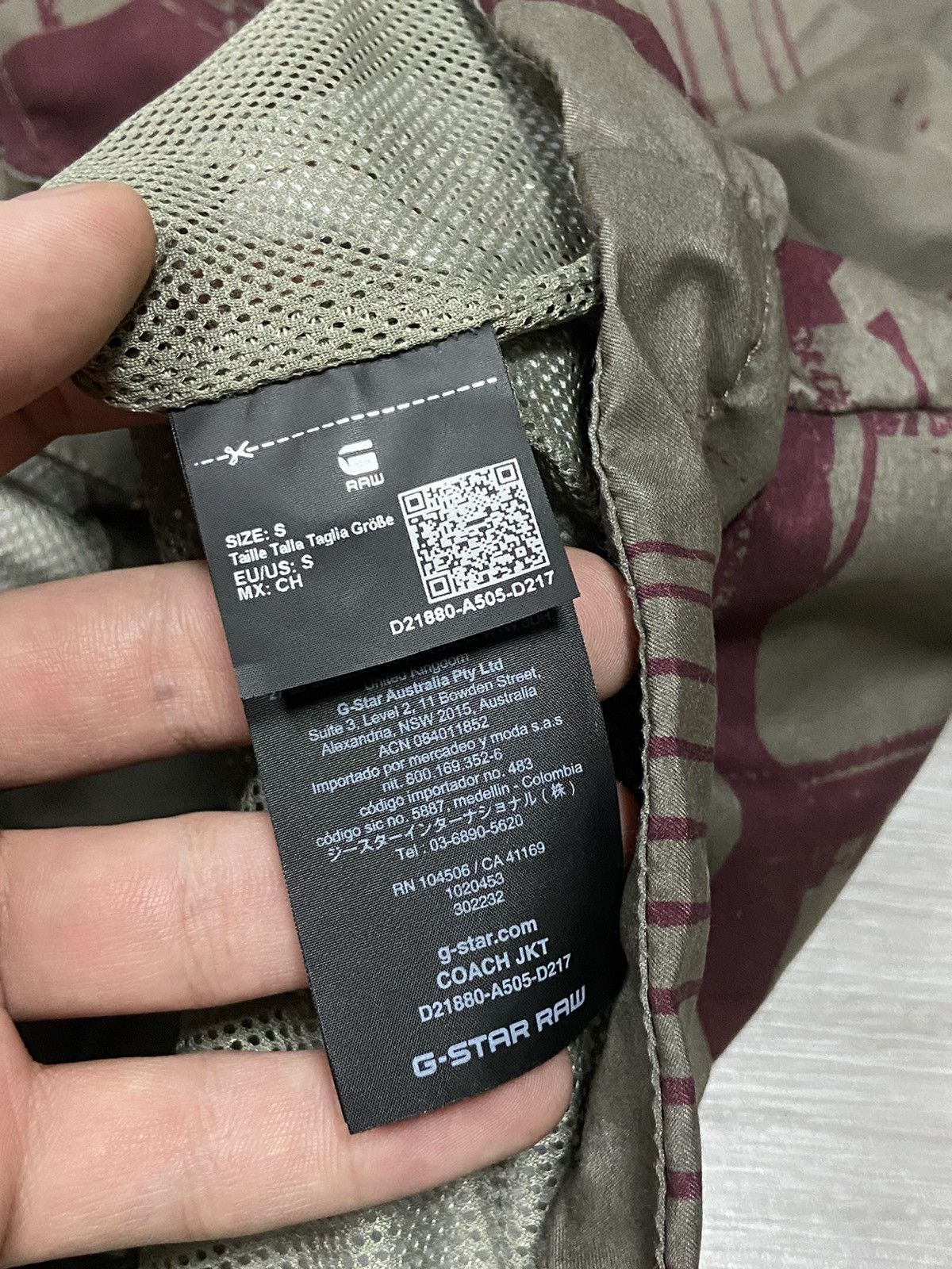 G-Star G star raw stairs avant-garde over print coach jacket Size US S / EU 44-46 / 1 - 7 Thumbnail
