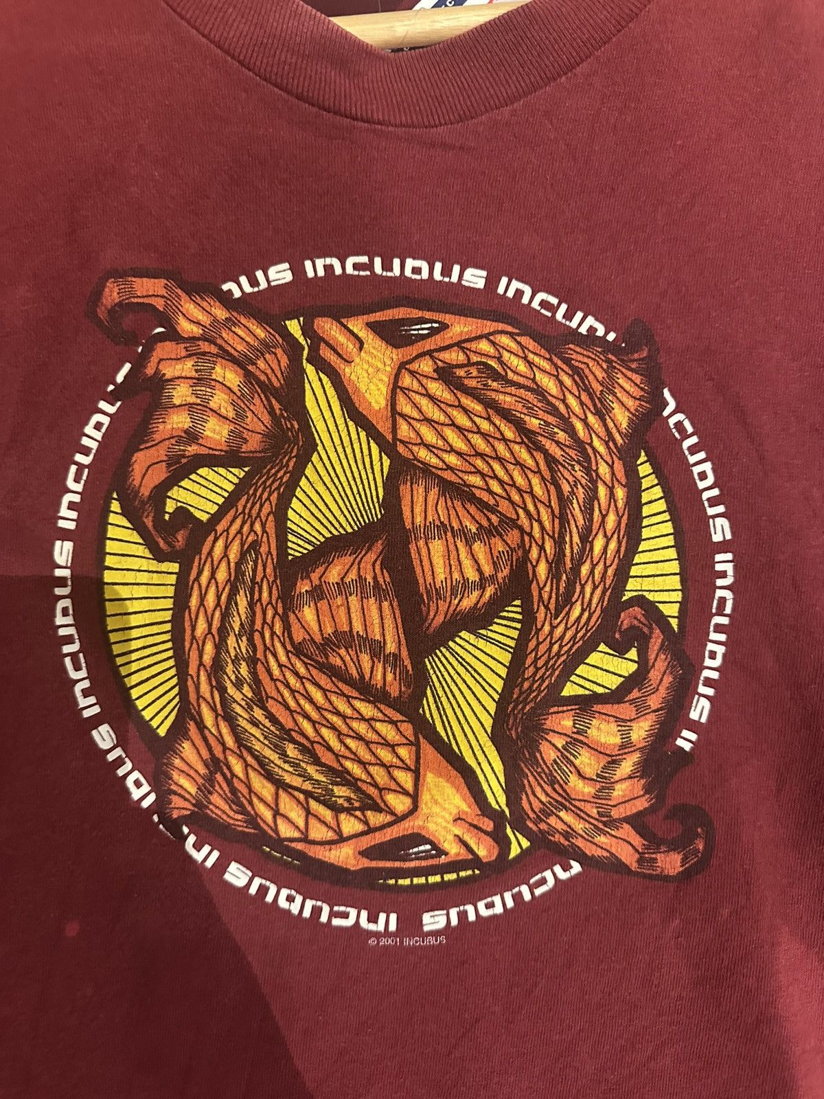 Band Tees × Vintage 01’ Incubus band t Size US M / EU 48-50 / 2 - 2 Thumbnail