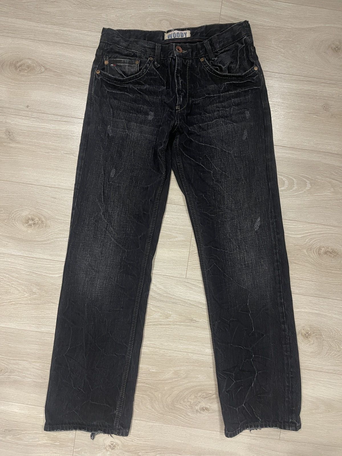 Tommy Hilfiger Tommy Hilfiger vintage jeans black rare woody 32 Size US 32 / EU 48 - 1 Thumbnail