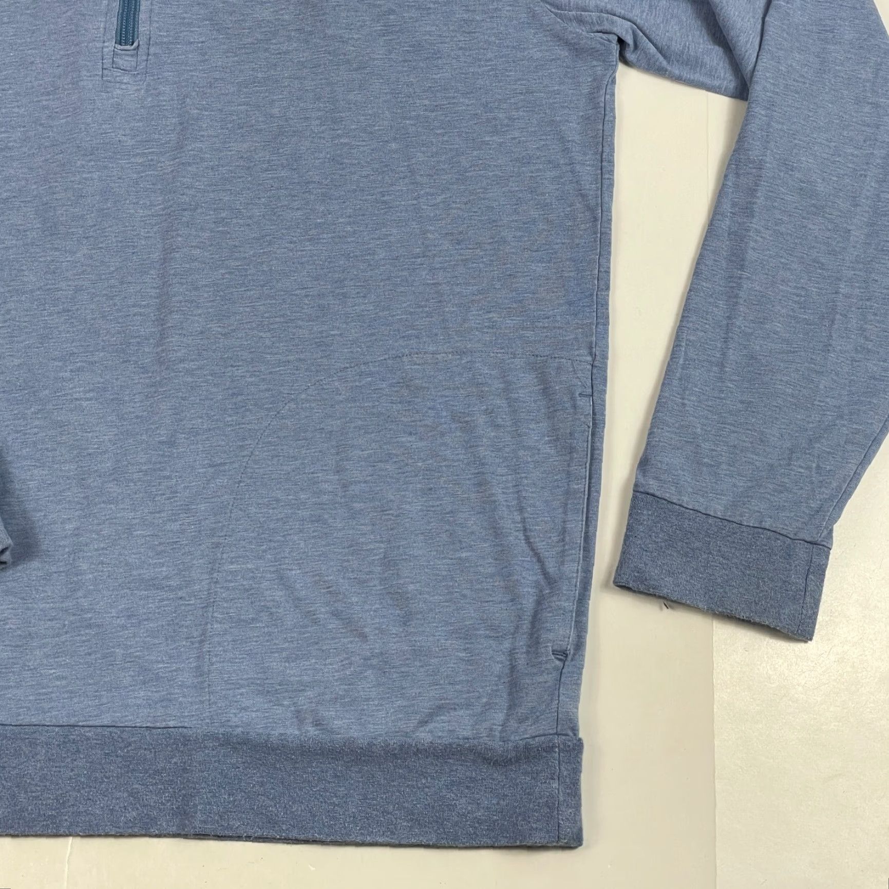 TravisMathew Travis Mathew Shirt Mens XL Blue Golf 1/4 Zip Pullover Golfing Activewear Casual Warm Weather Comfort Moisture Wicking Size US XL / EU 56 / 4 - 4 Thumbnail