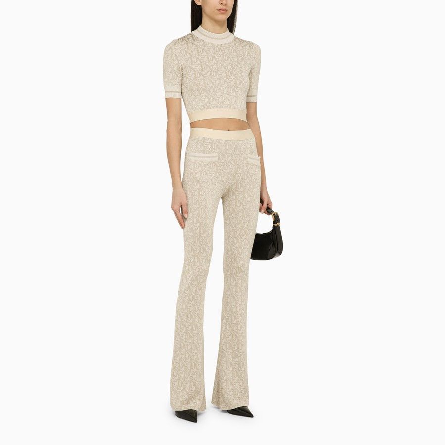 Palm Angels o1d2blof0924 Trousers In White Size 28" / US 6 / IT 42 - 2 Thumbnail