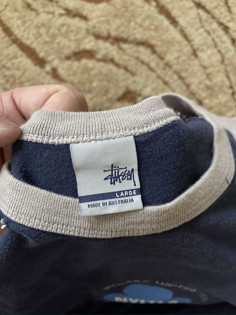 Stussy × Vintage Vintage Stussy Nyltla world tour tee Size US L / EU 52-54 / 3 - 5 Thumbnail