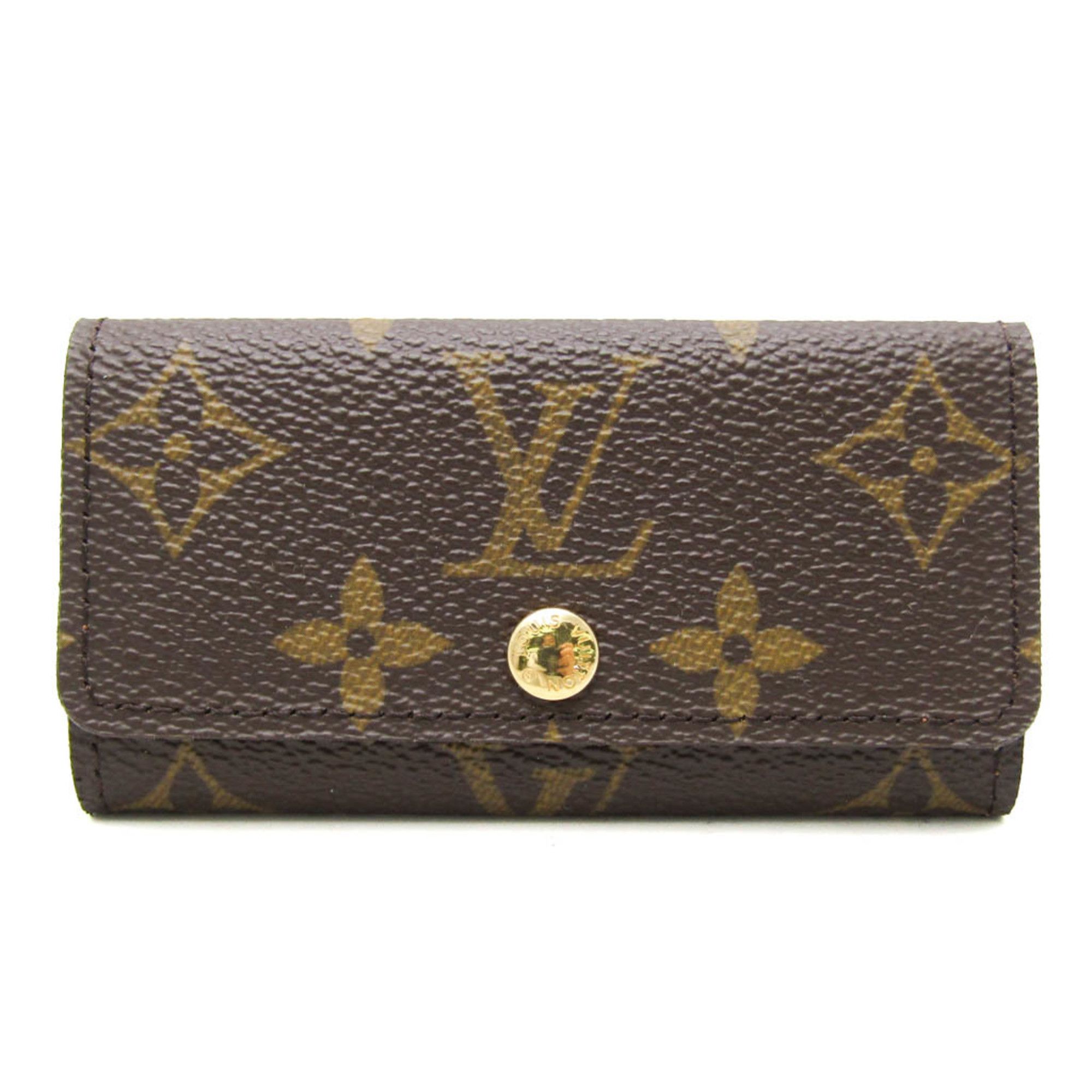 Louis Vuitton Louis Vuitton Monogram Multicles 4 M62631 Men,Women Monogram Key Case Monogram Size ONE SIZE - 1 Thumbnail