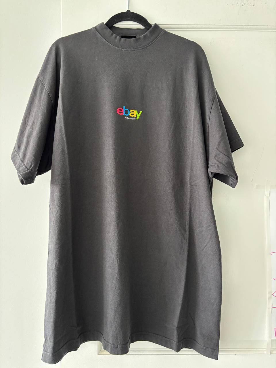 Balenciaga ebay t-shirt black Size US M / EU 48-50 / 2 - 1 Thumbnail