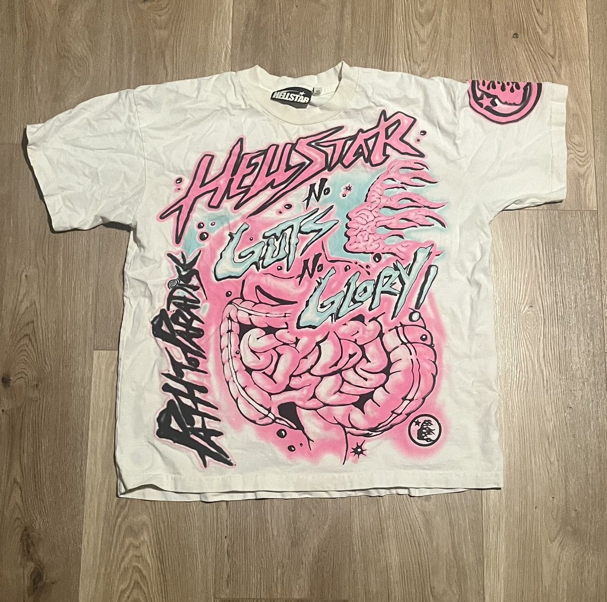 HELLSTAR Hellstar No Guts No Glory Tee Size US M / EU 48-50 / 2 - 1 Thumbnail