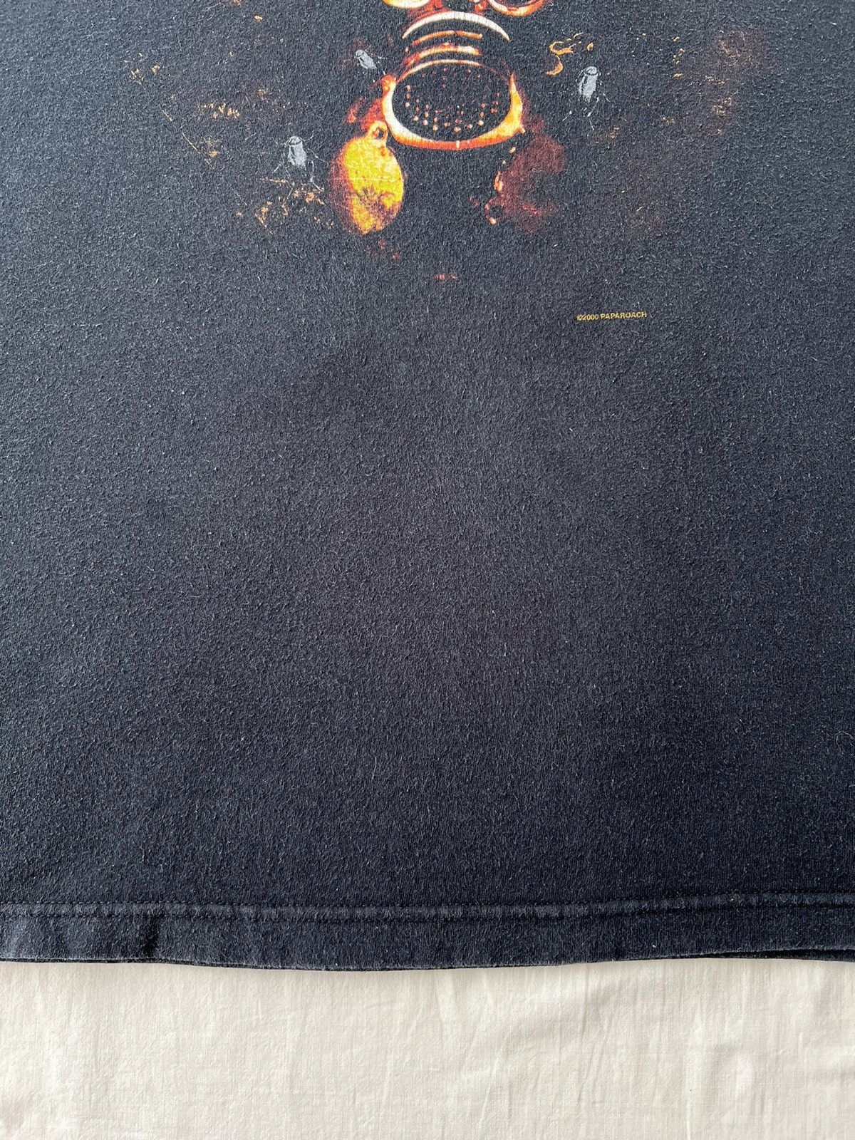 Band Tees Vintage 2000 Papa Roach Infest Nu Metal Band Black T-shirt Size US XL / EU 56 / 4 - 9 Thumbnail