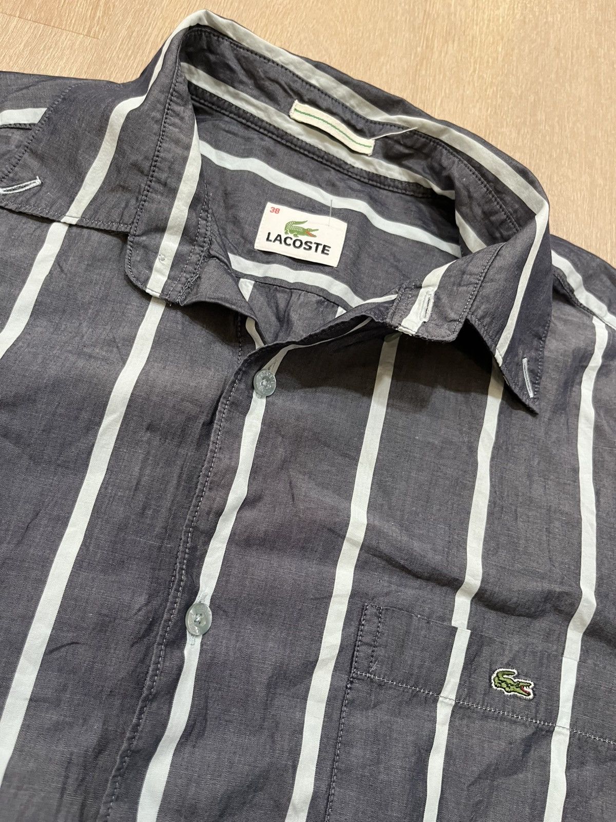 Lacoste Lacoste Button Up Shirt Size US M / EU 48-50 / 2 - 1 Thumbnail