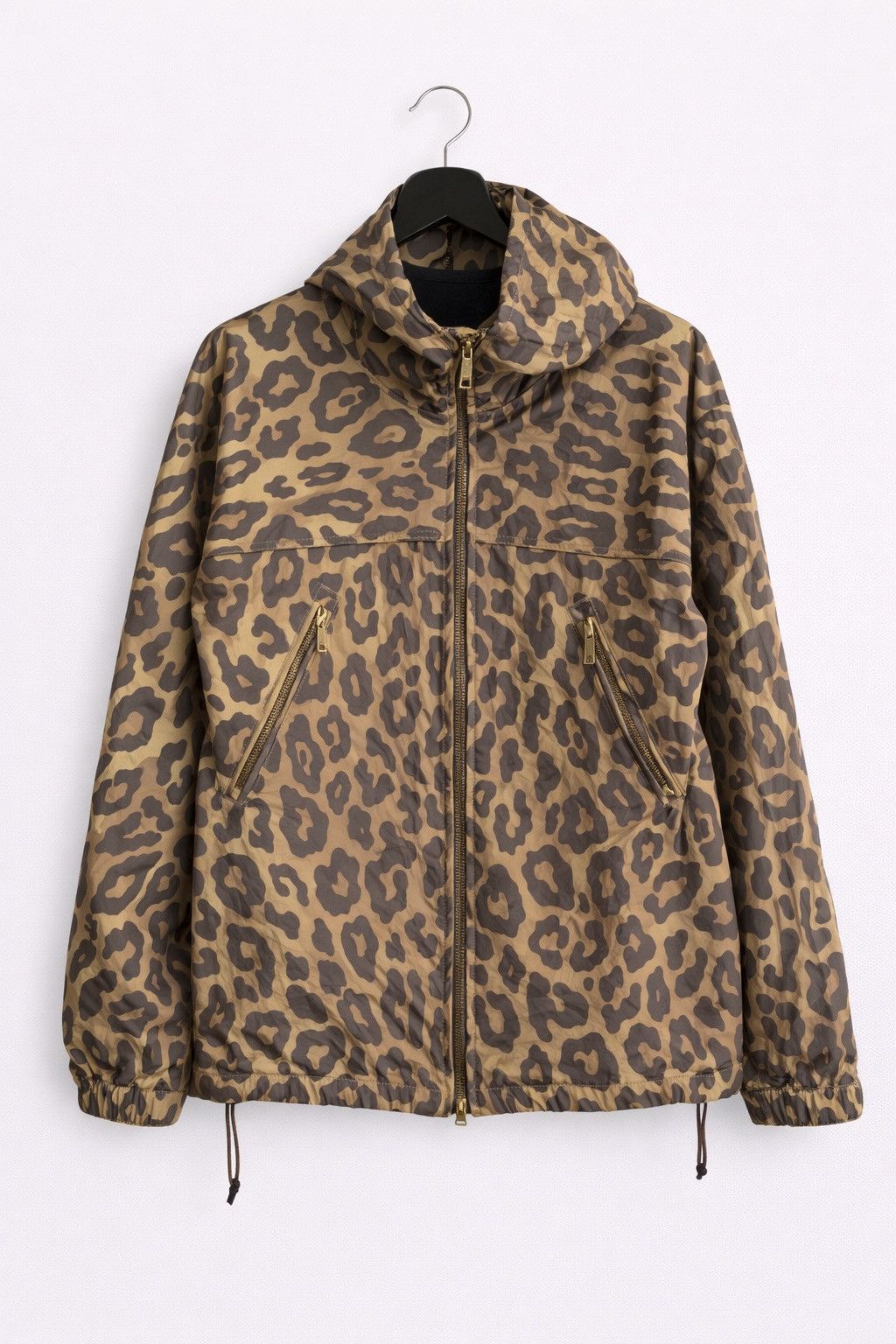 Japanese Brand RNA Inc Leopard Print Hooded Jacket – Vintage Streetwear Size US S / EU 44-46 / 1 - 1 Thumbnail