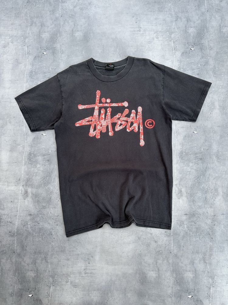 Stussy Vintage Stussy bandana T-shirt Size US S / EU 44-46 / 1 - 2 Thumbnail