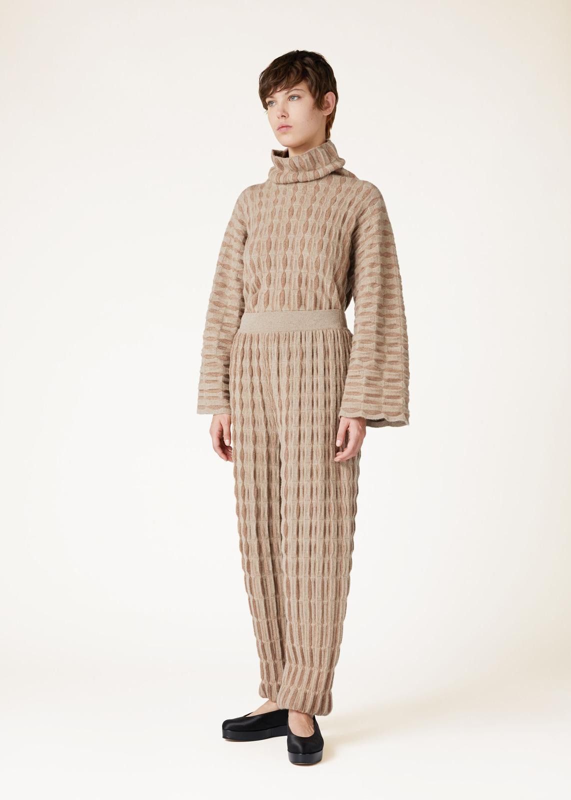 Loro Piana o1srvl11e0125 FAN9525 Ryoan-Ji Turtleneck Sweater Size L / US 10 / IT 46 - 6 Thumbnail