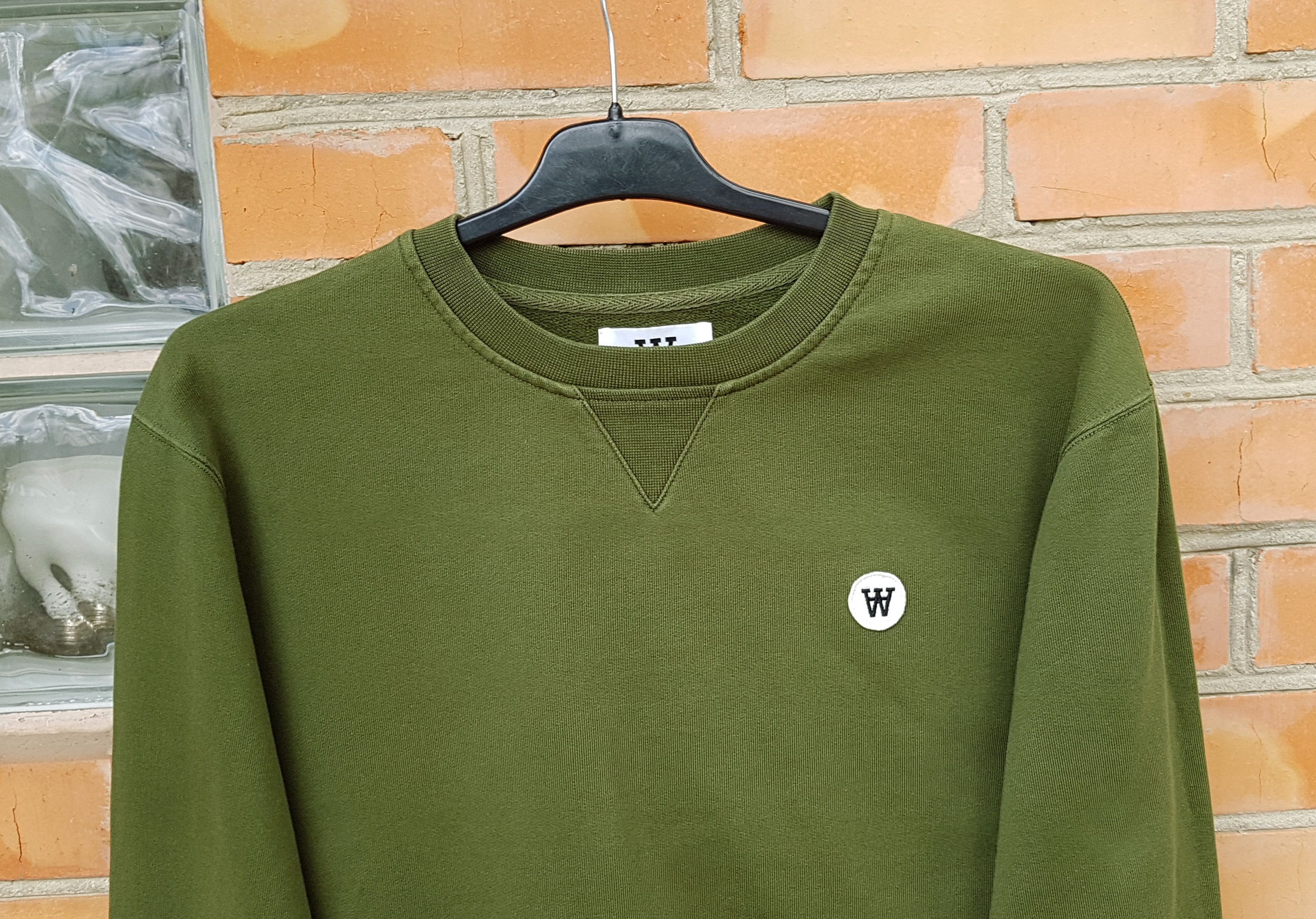 Wood Wood Wood Wood Double A Tye Sweatshirt Pullover Crewneck Size US S / EU 44-46 / 1 - 2 Thumbnail