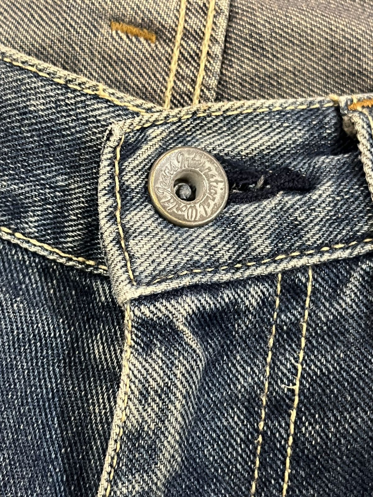 Le Grande Bleu (L.G.B.) Vintage Japanese Brand Mudwash Faded Denim Size US 30 / EU 46 - 8 Thumbnail