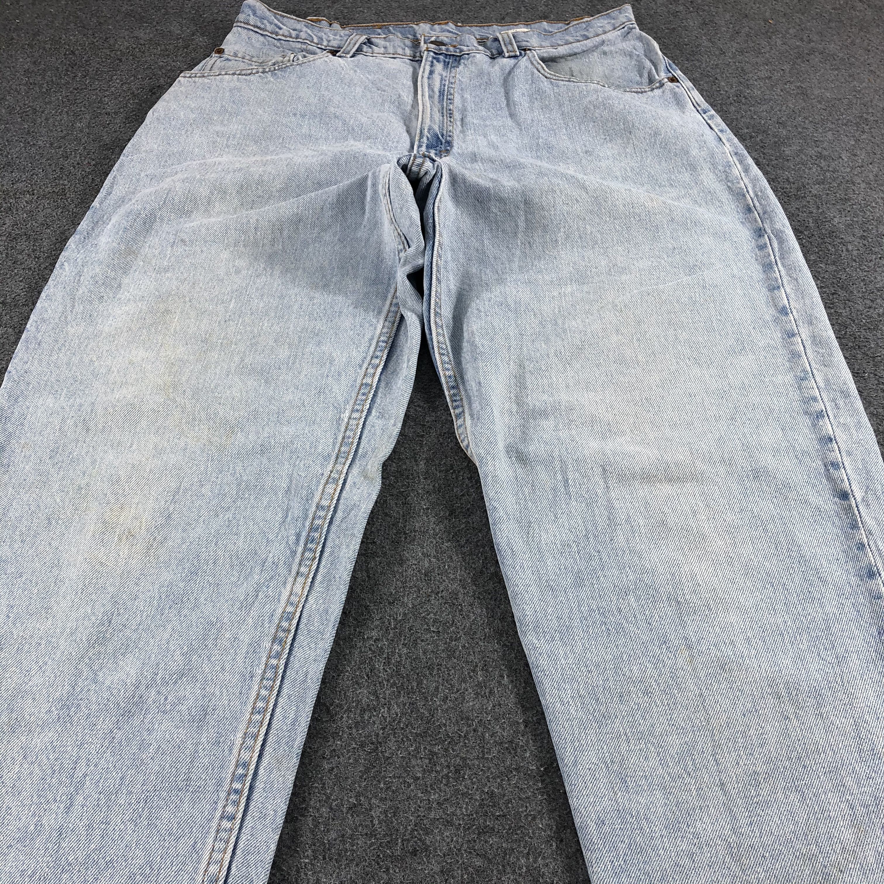 Levi's 90s Light Wash Vintage Levis 560 Jeans-J1178 Size US 33 - 3 Thumbnail