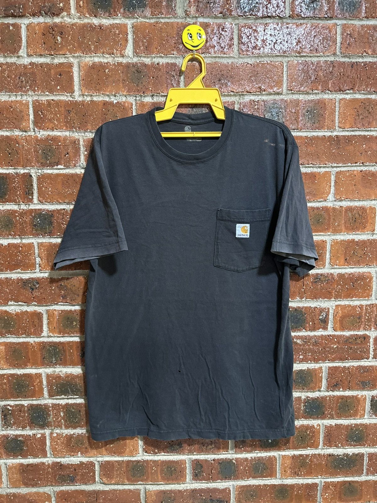 Carhartt × Vintage Vintage Carhartt Pocket Tee Distress Tee Size US S / EU 44-46 / 1 - 1 Thumbnail