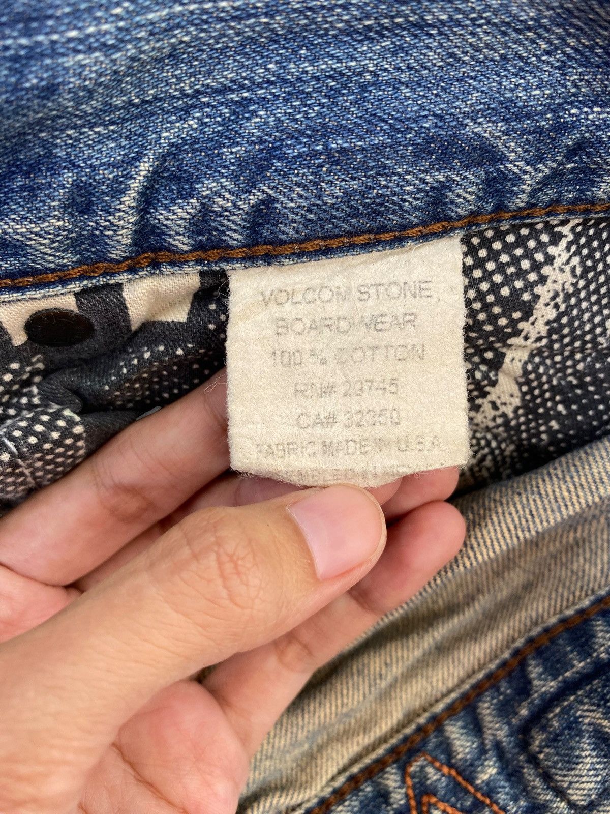 Volcom Volcom Faded Wash Style Ripped Loose Jeans Size US 34 / EU 50 - 11 Thumbnail
