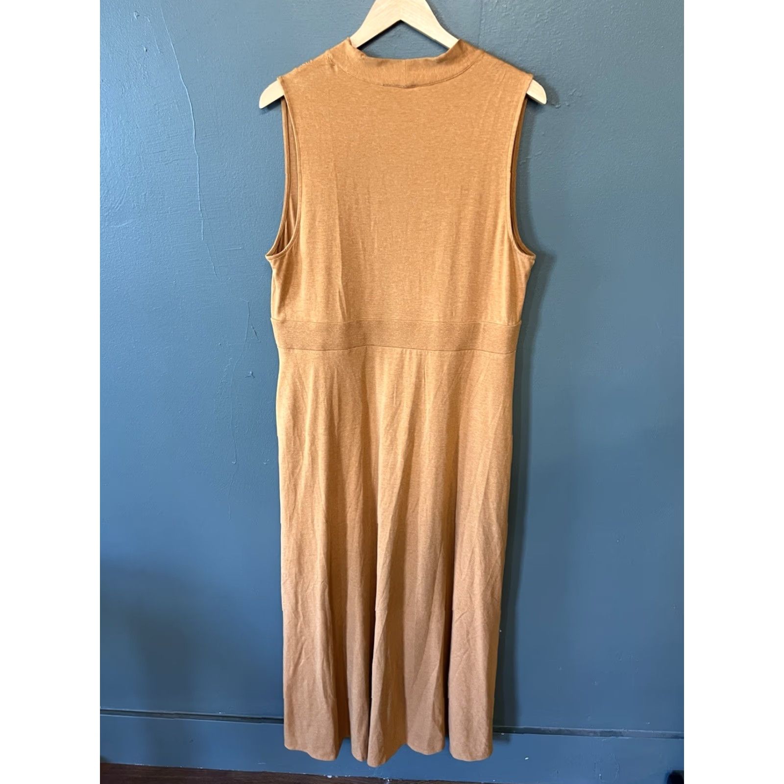 Soft Surroundings Soft Surroundings Slip Dress Womens Orange Sleeveless Long Size L Size L / US 10 / IT 46 - 2 Thumbnail