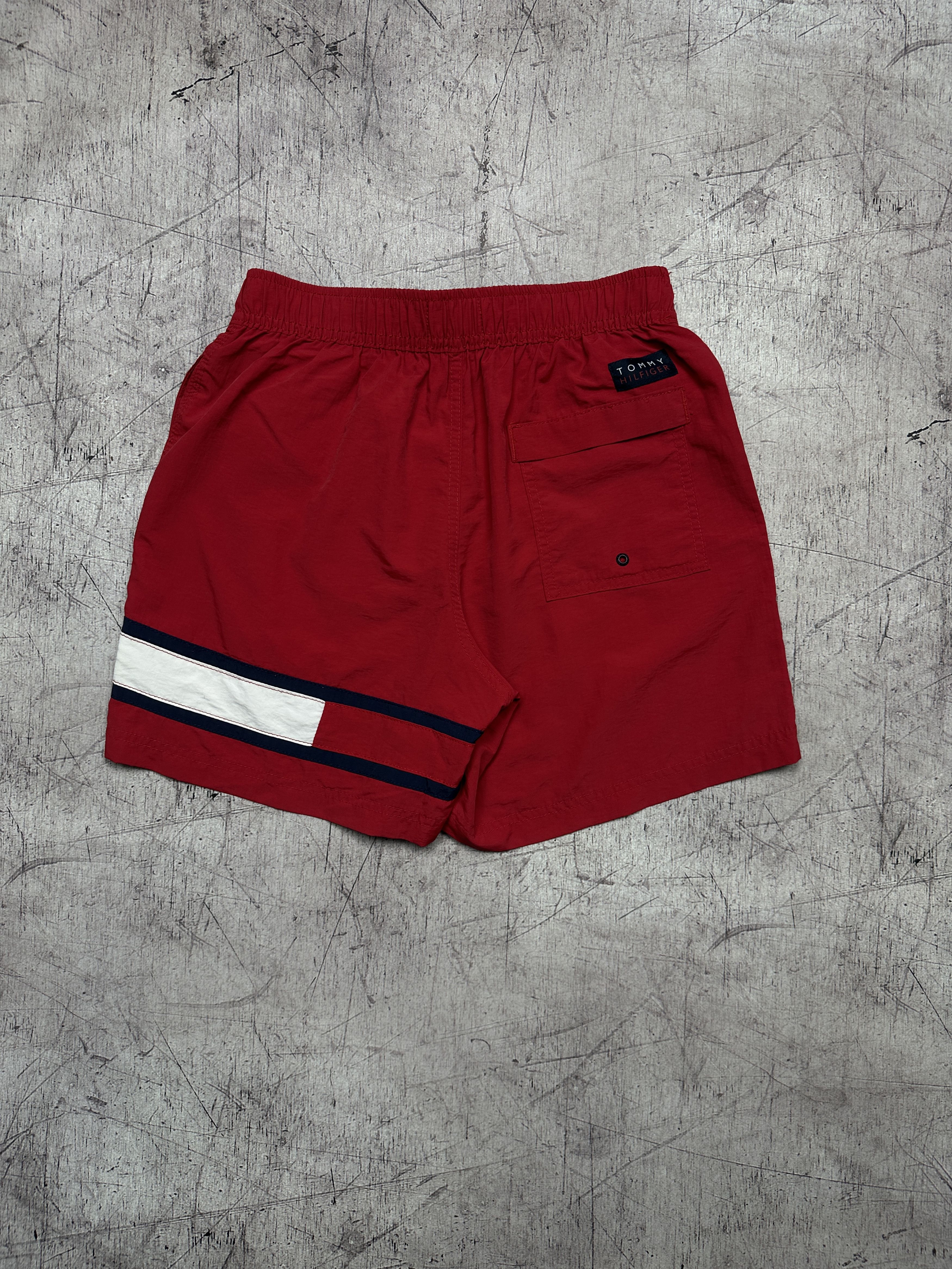 Tommy Hilfiger Tommy Hilfiger Vintage Mens Nylon Swim Shorts Size US 30 / EU 46 - 6 Thumbnail