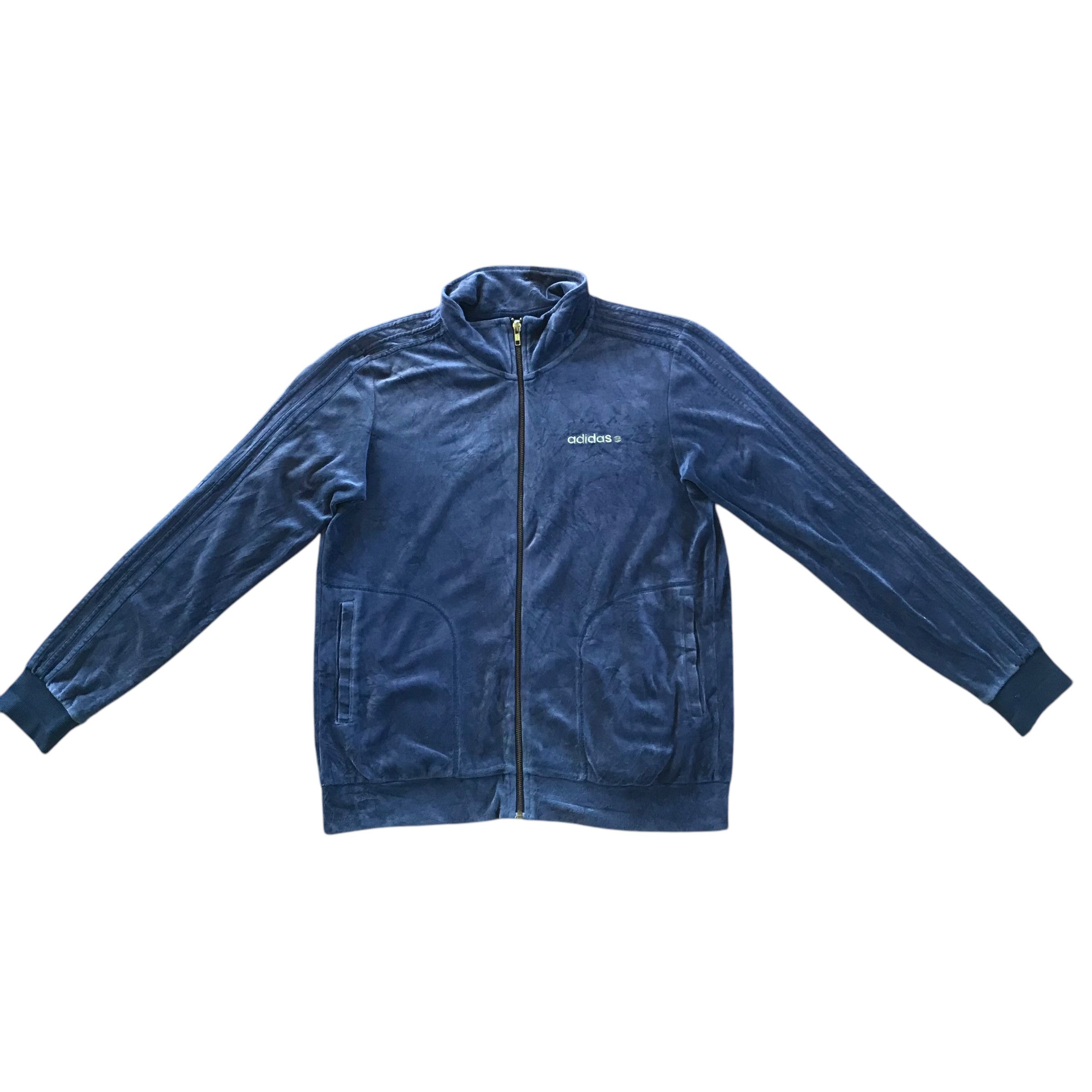 Adidas × Velvet Vintage Adidas Neo Velvet Jacket Size US M / EU 48-50 / 2 - 1 Thumbnail