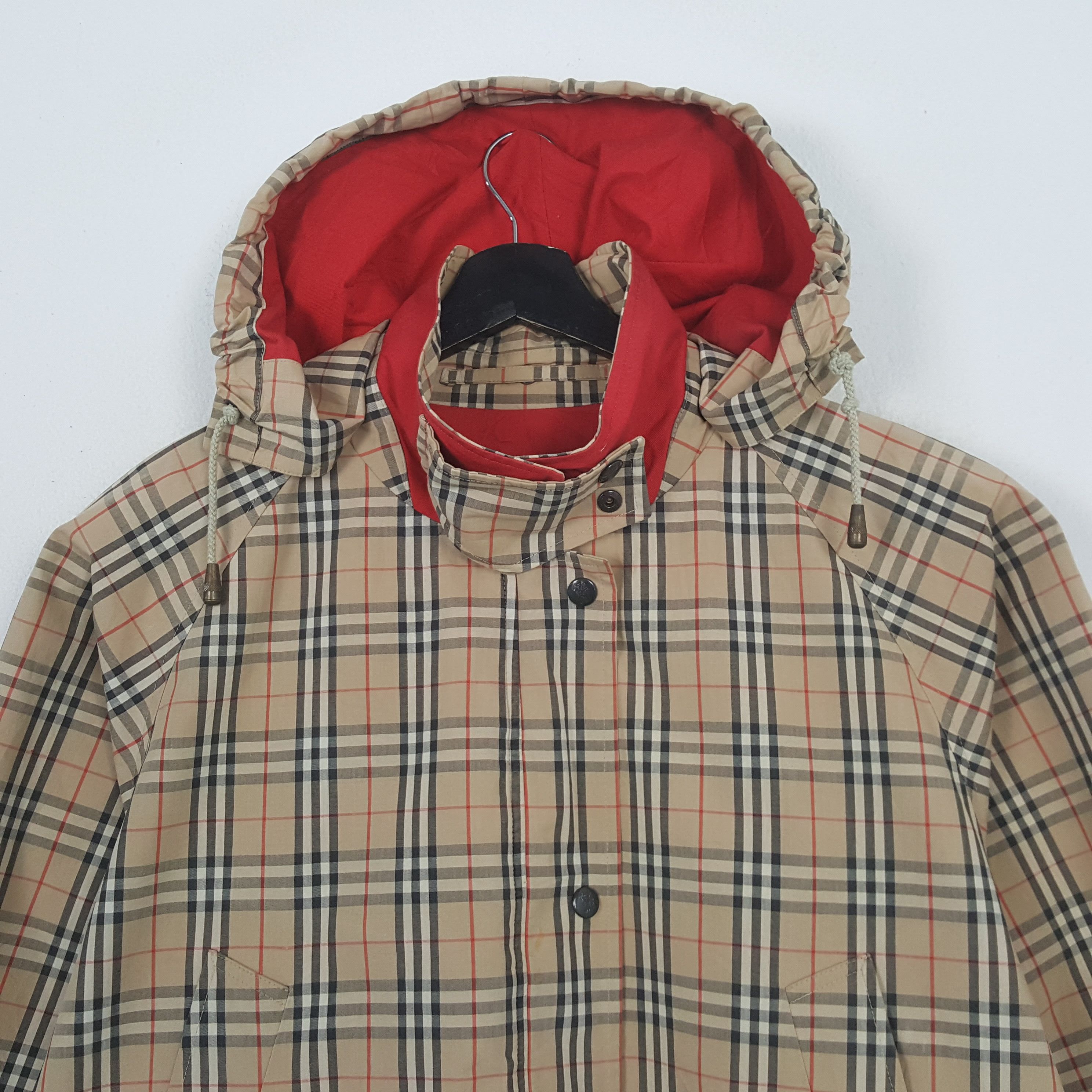 Burberry Burberrys Fashion Brand Nova Check Jacket C302N14 Size US XL / EU 56 / 4 - 2 Thumbnail