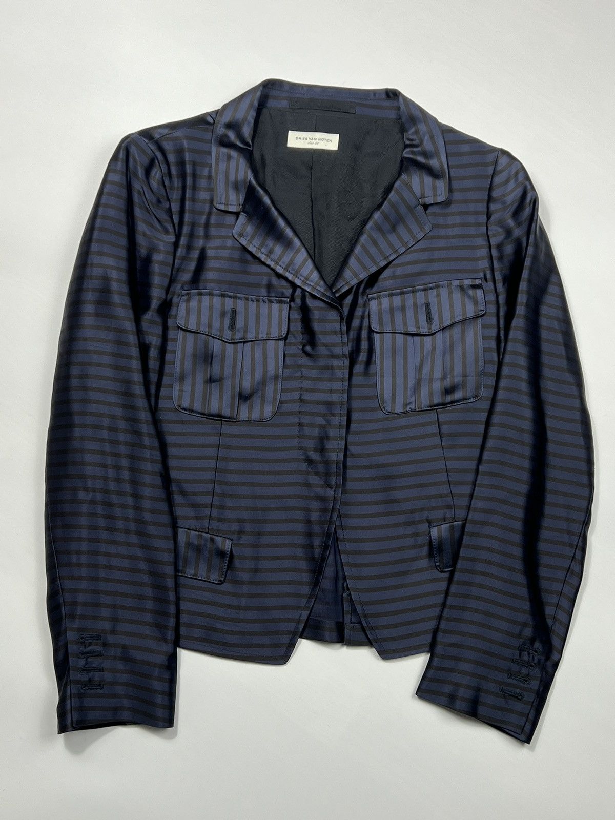Dries Van Noten Dries Van Noten Striped Blazer Size S Size XS / US 0-2 / IT 36-38 - 2 Thumbnail