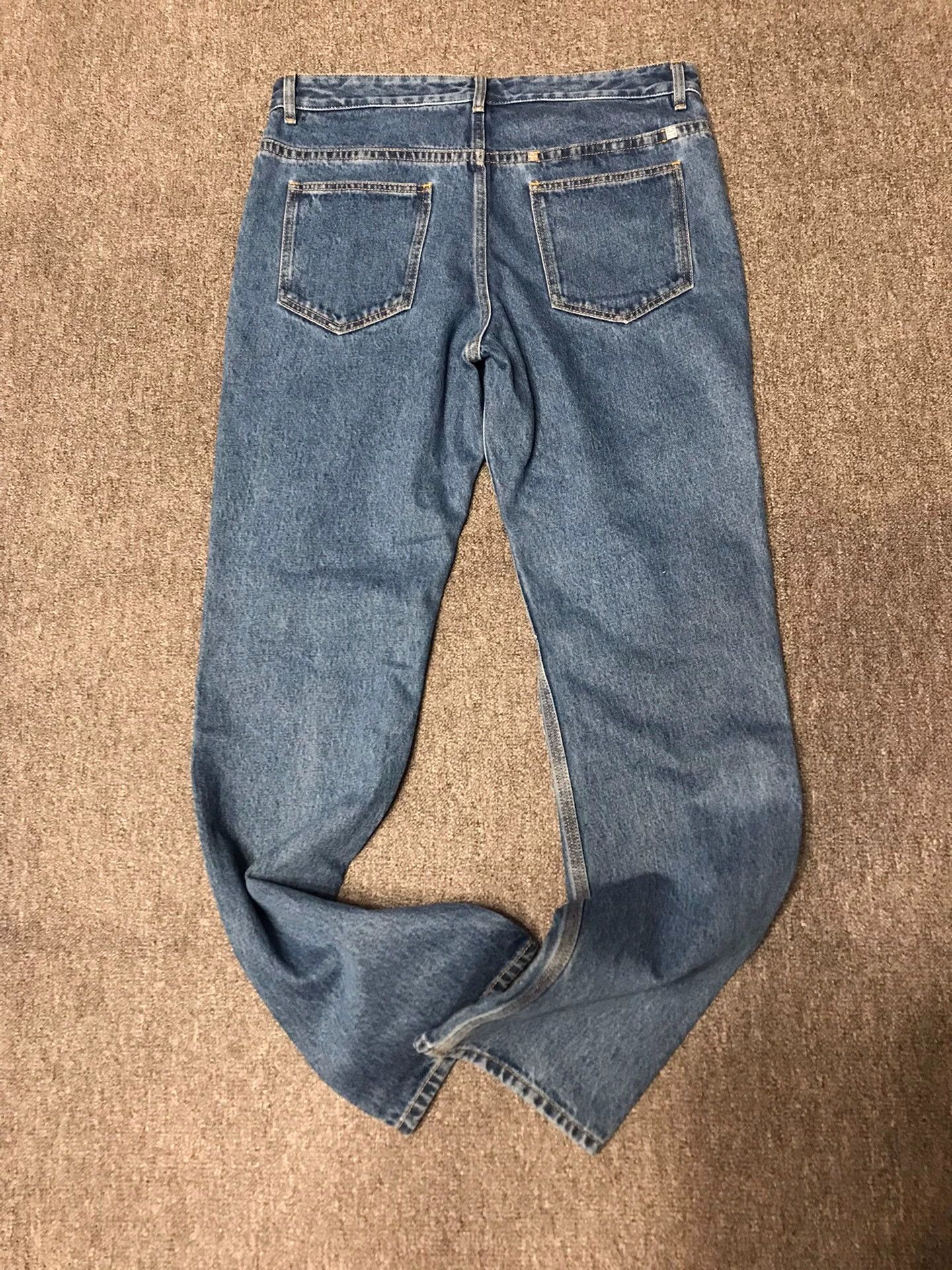 Givenchy Givenchy 34W Jeans Knee Slash Cutout Side Zip Size US 34 / EU 50 - 2 Thumbnail