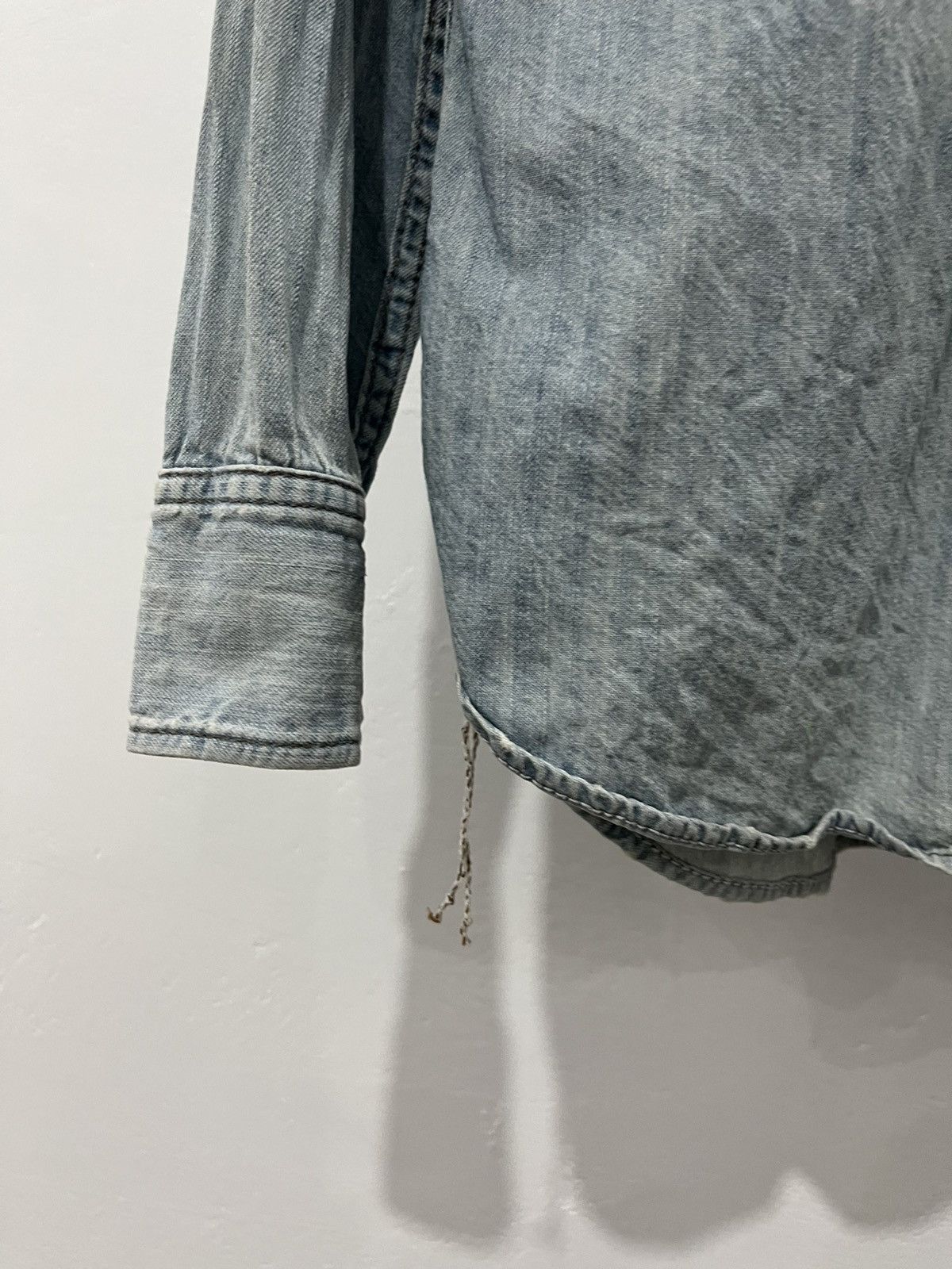 If Six Was Nine × Japanese Brand × Le Grande Bleu (L.G.B.) Goa denim shirt stone button Size US S / EU 44-46 / 1 - 4 Thumbnail