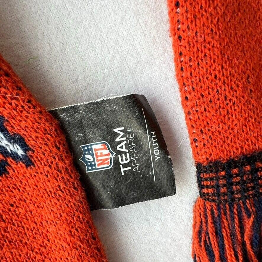 NFL Denver Broncos NFL Team Apparel Knit Banner YOUTH Team Scarf Size ONE SIZE - 3 Thumbnail