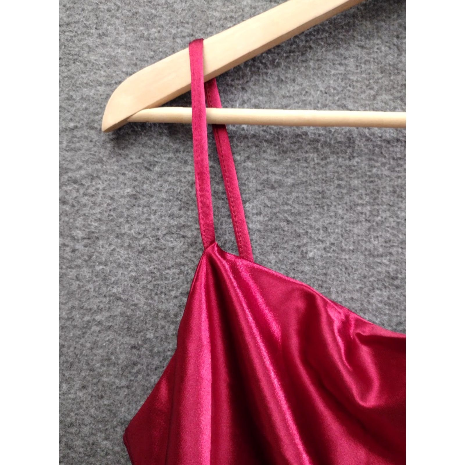 Vintage XXXITICAT Red/Hot Pink Slip Dress Sleeveless Women's Size Medium Size M / US 6-8 / IT 42-44 - 7 Thumbnail