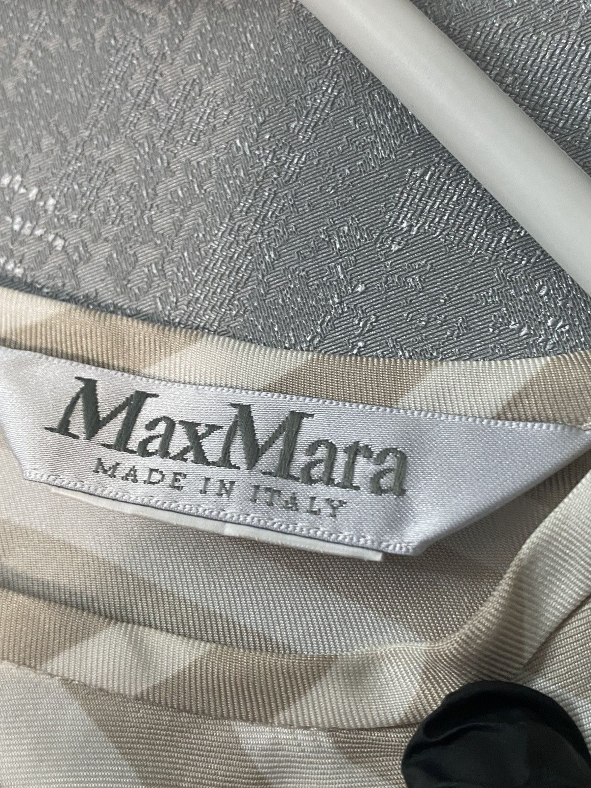 Max Mara Vintage Max Mara Silk Blues Shirt Italian Designed Size S-M Size S / US 4 / IT 40 - 5 Thumbnail