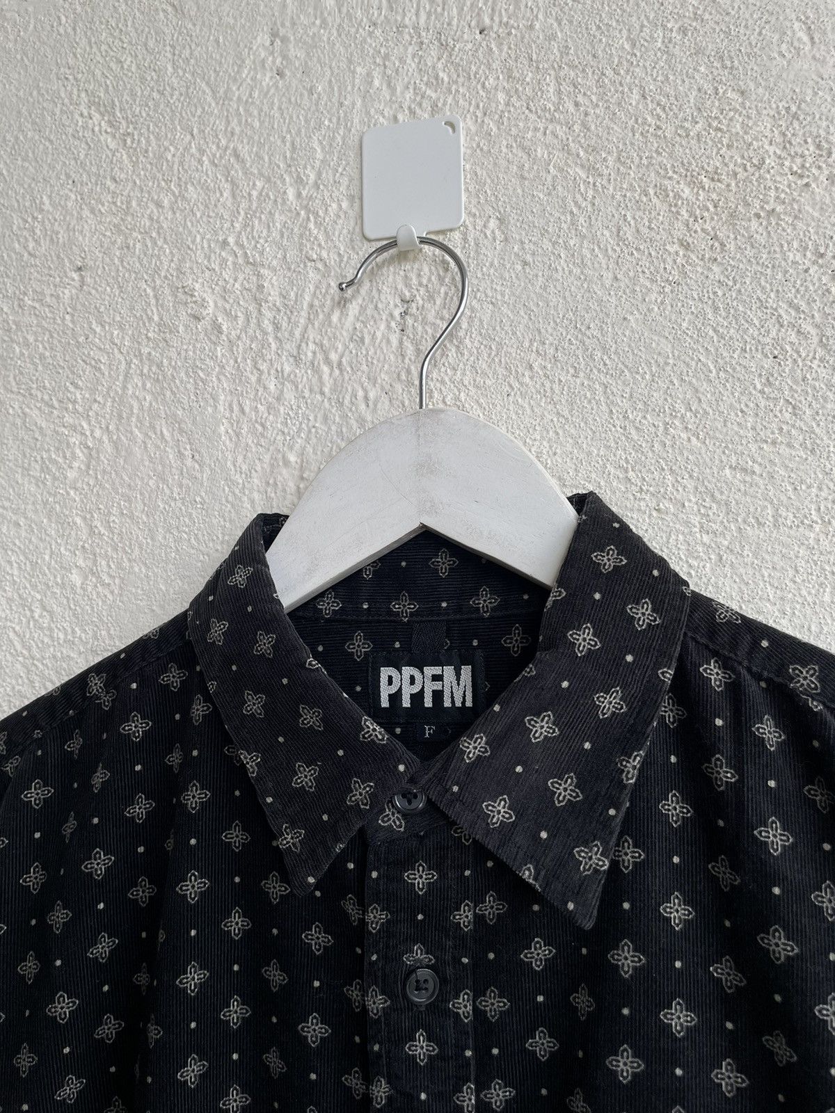 14th Addiction 2000s PPFM Japan Corduroy shirt Gothic Style Size US L / EU 52-54 / 3 - 4 Thumbnail