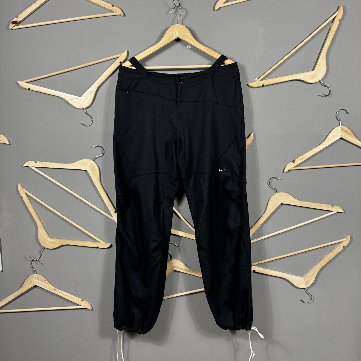 Nike × Vintage Nike Vintage Y2K Drill Pants Size 36" / US 14 / IT 50 - 1 Thumbnail