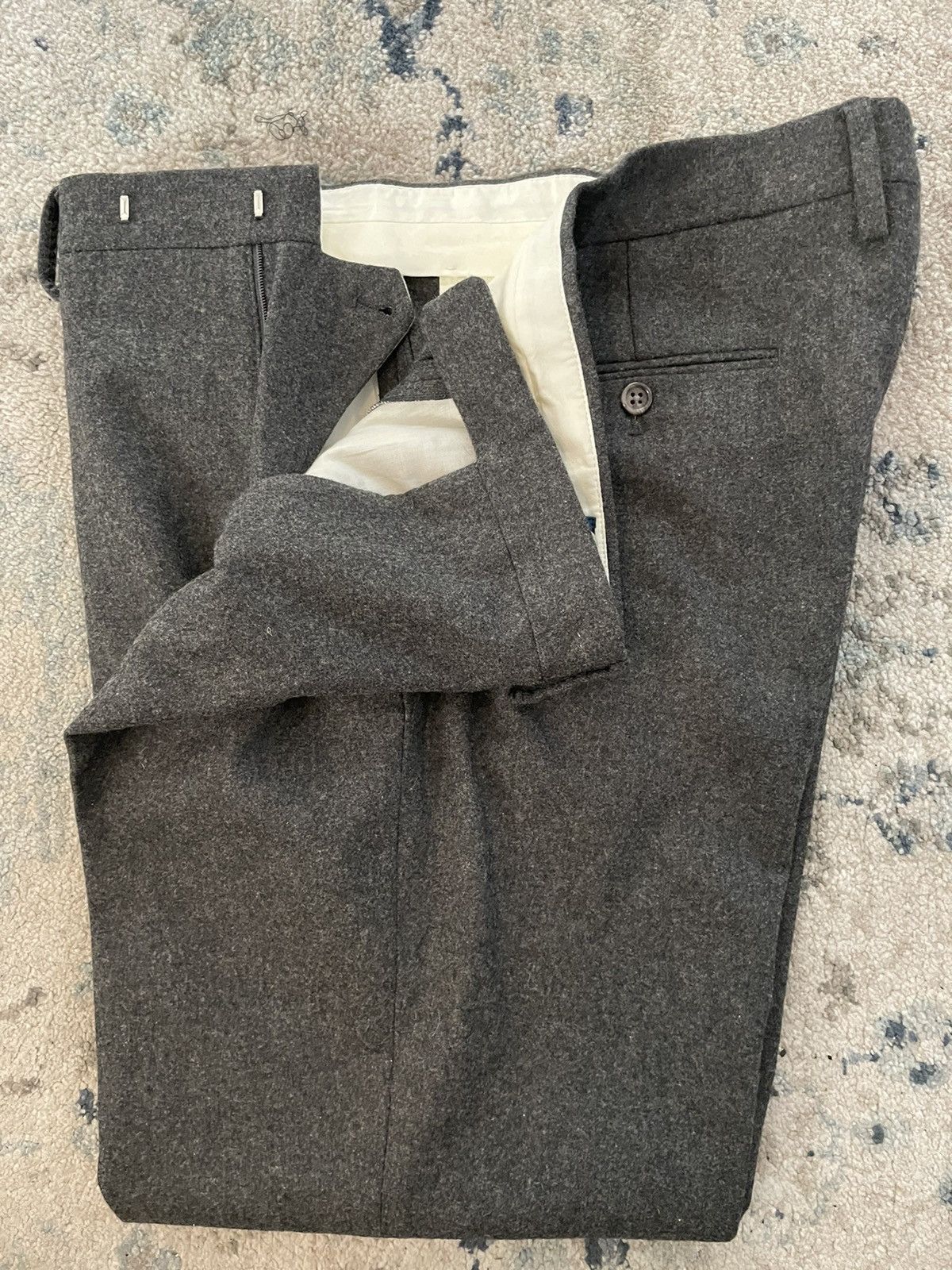 Polo Ralph Lauren Wool Flannel Trouuser Size US 38 / EU 54 - 6 Thumbnail