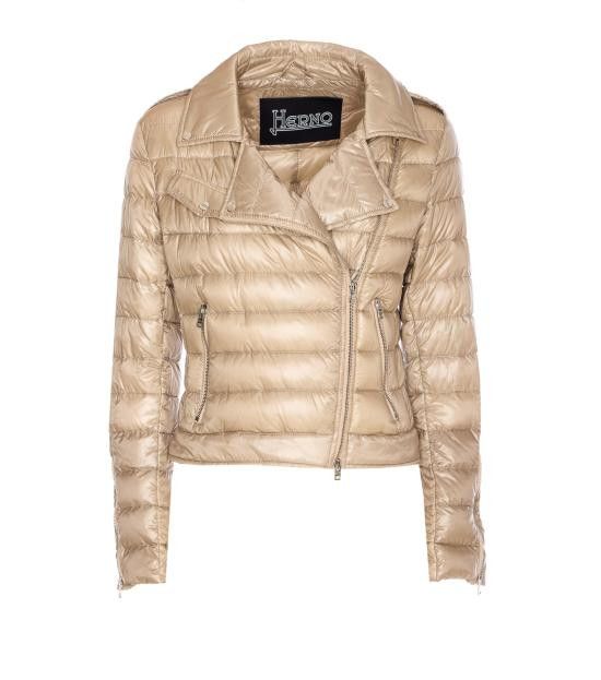 Herno HERNO Women Jackets PI001667D 12017Z1985 Beige Size S / US 4 / IT 40 - 1 Thumbnail