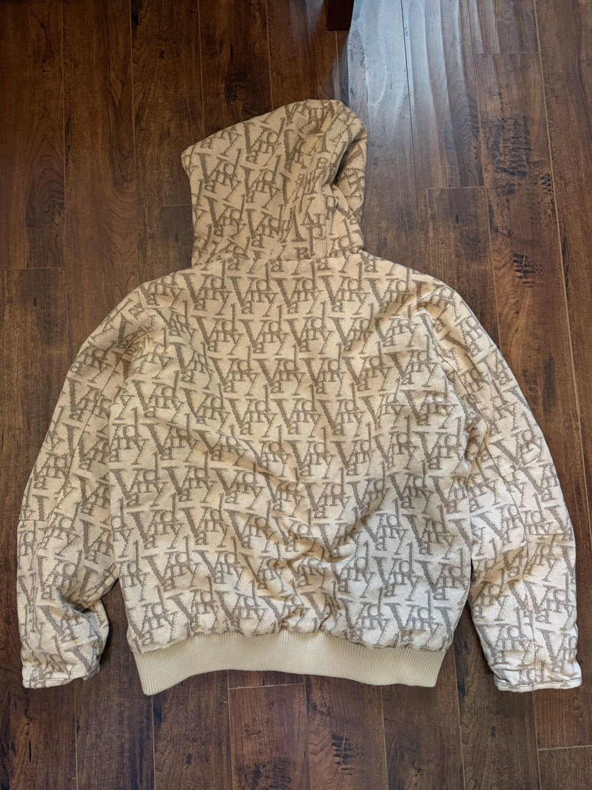 Vandy The Pink Vandy the Pink Jacquard Monogram Jacket Size US L / EU 52-54 / 3 - 4 Thumbnail