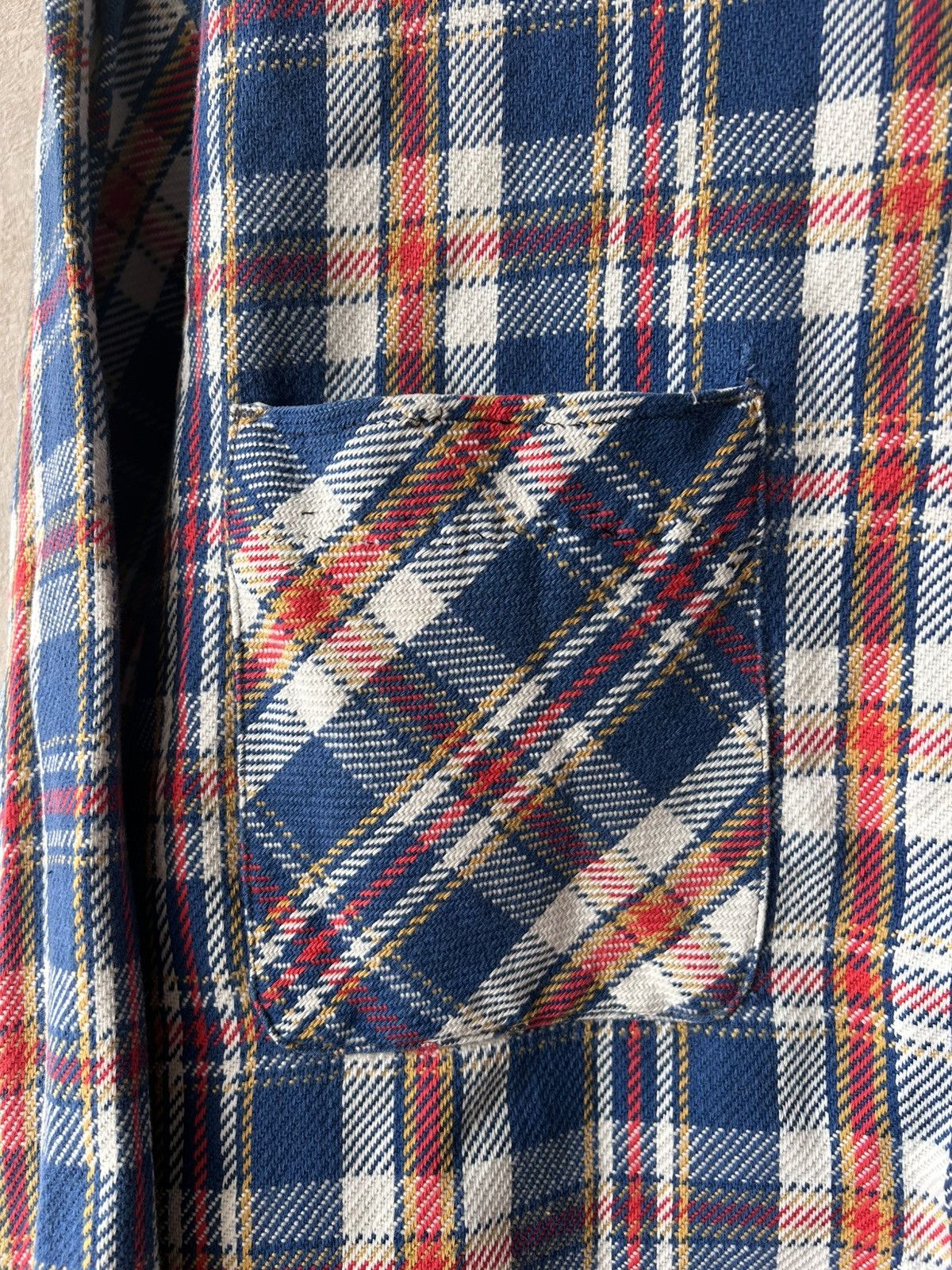 Big Mac 1970’s BIG MAC JCPenney Plaid Flannel Shirt Size US L / EU 52-54 / 3 - 5 Thumbnail