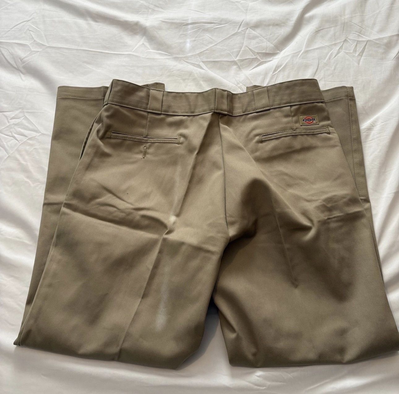 Dickies Dickies Original 874 Work Pants Khaki Wear Men’s 40X30 Chino Size US 40 / EU 56 - 2 Thumbnail