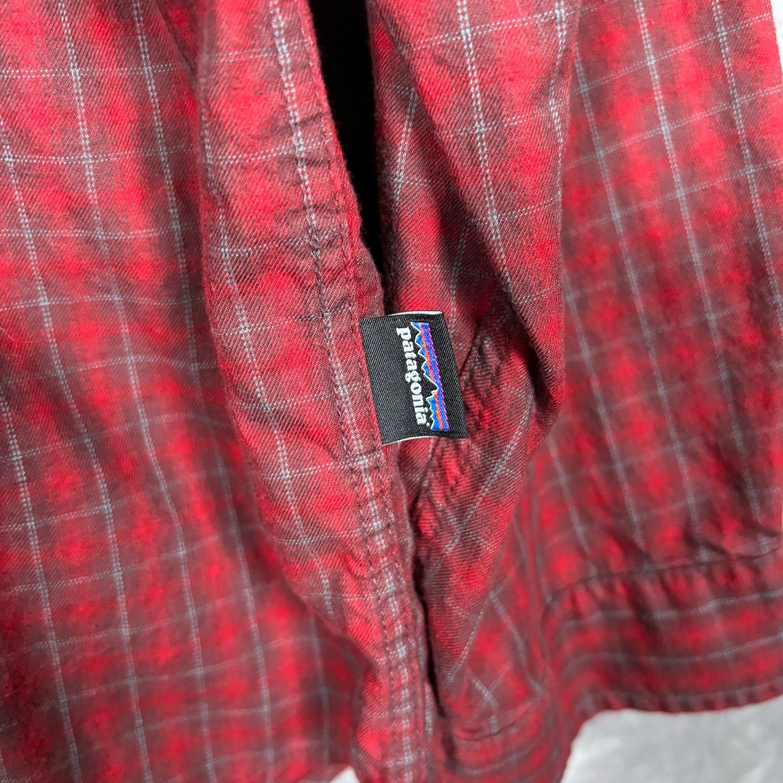 Patagonia Patagonia Organic Cotton Red Plaid Flannel Shirt Men’s Large Size US L / EU 52-54 / 3 - 3 Thumbnail