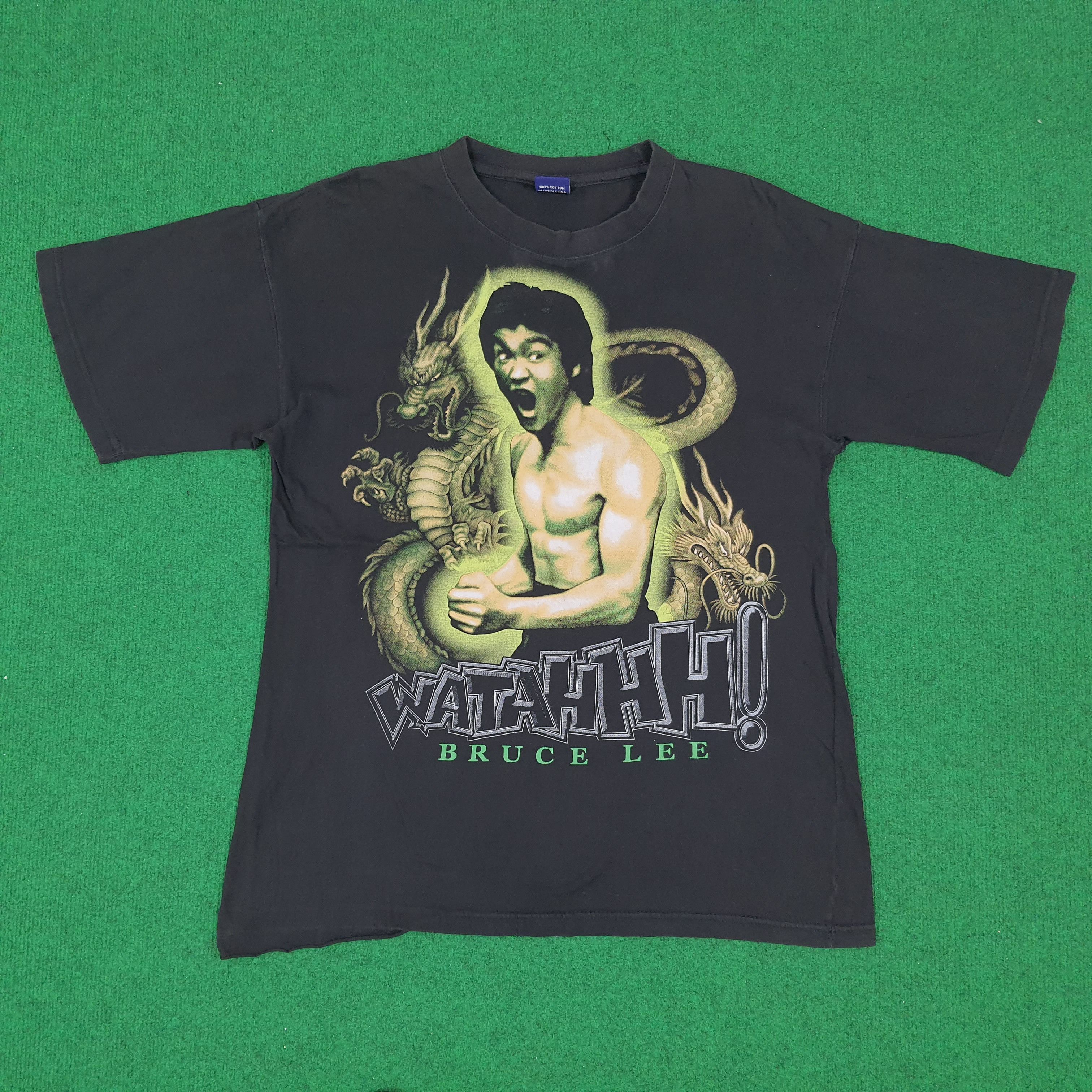 Vintage Vintage Bruce Lee Tshirt Size US M / EU 48-50 / 2 - 1 Thumbnail